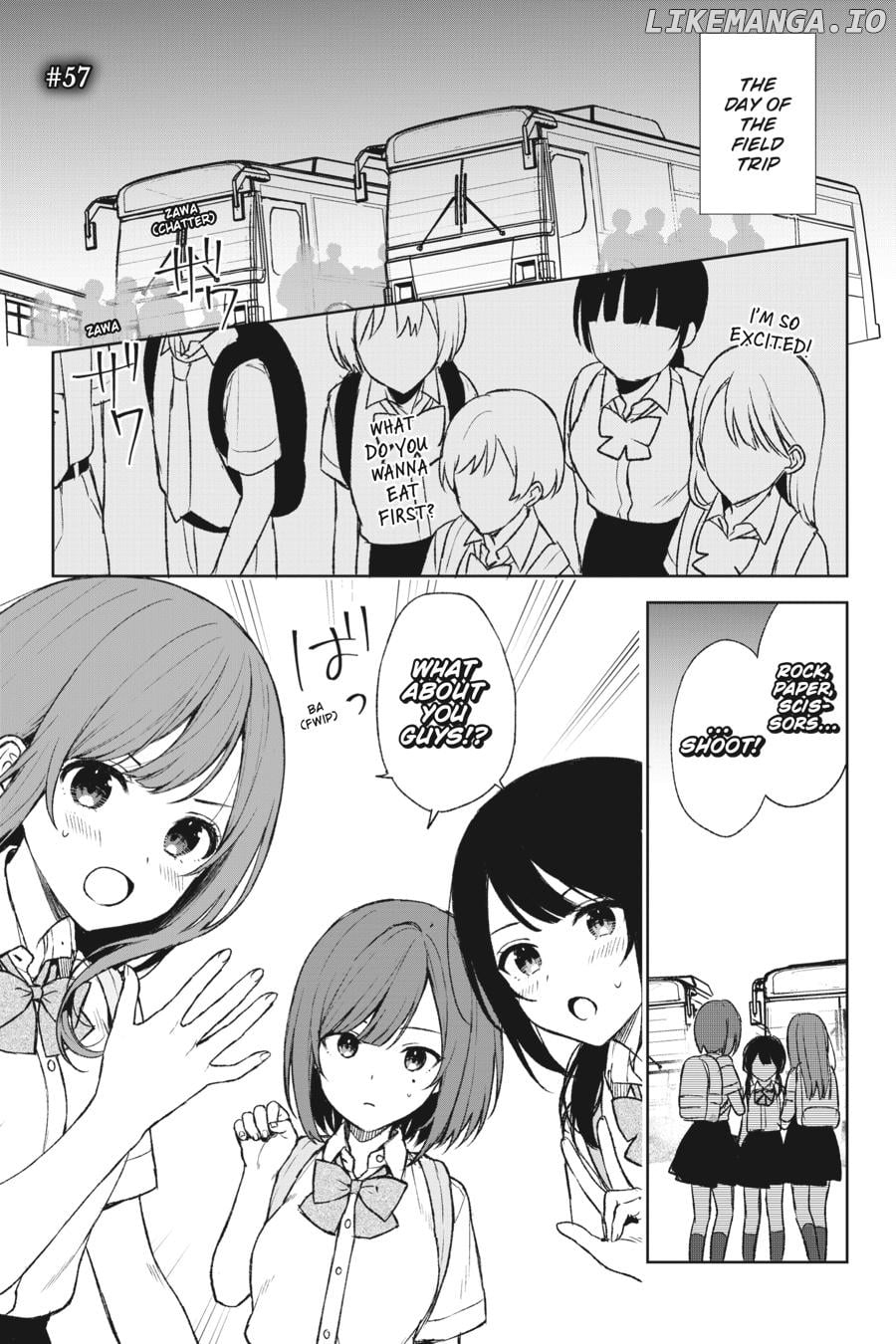 When I Rescued a Beautiful Girl Who Was About to Be Mol*sted, It Was My Childhood Friend Sitting Next to Me Chapter 57 - page 1