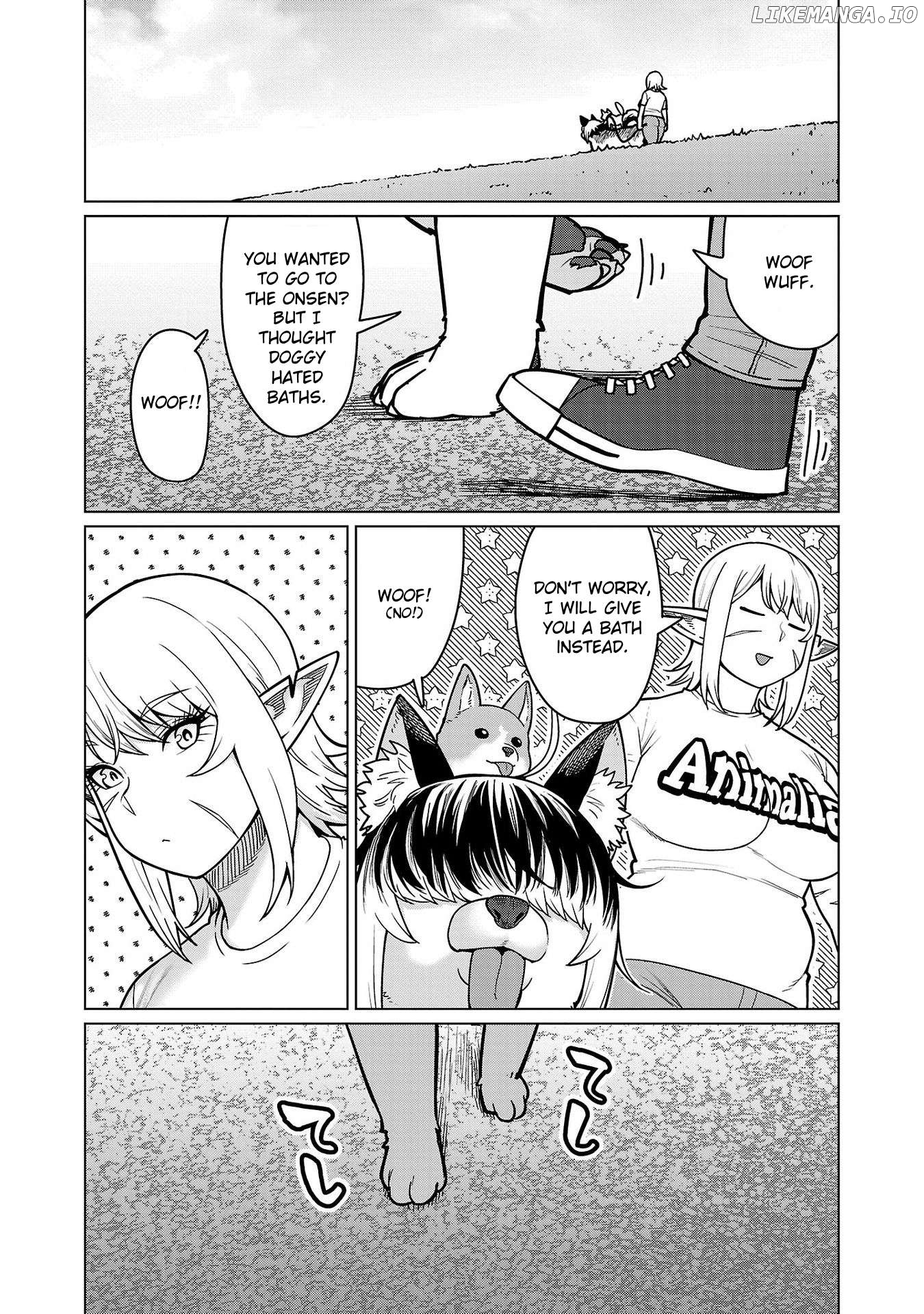 Shin Elf-san wa Yaserarenai. Chapter 16 - page 12