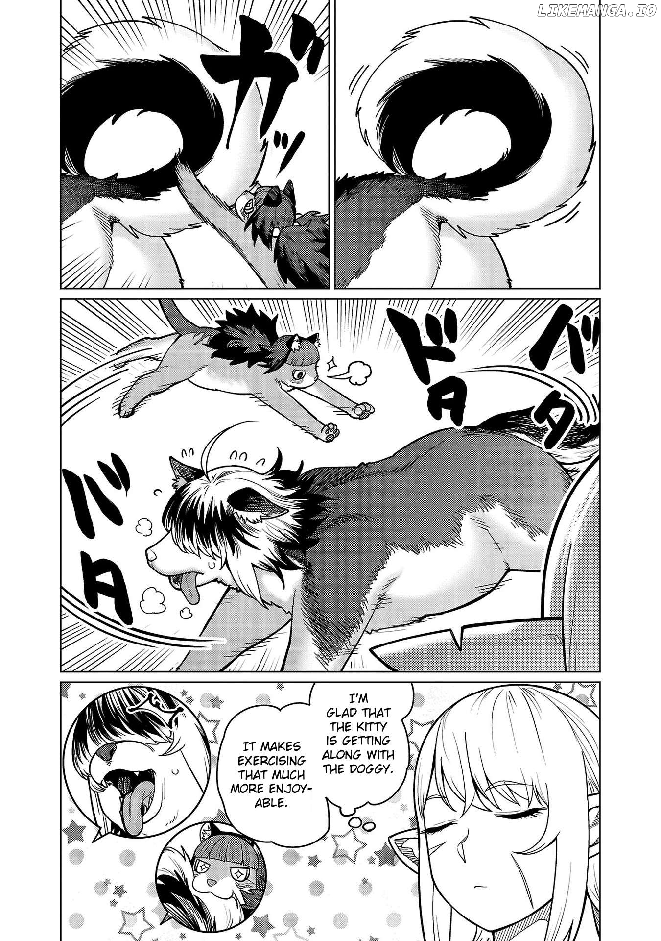 Shin Elf-san wa Yaserarenai. Chapter 16 - page 13