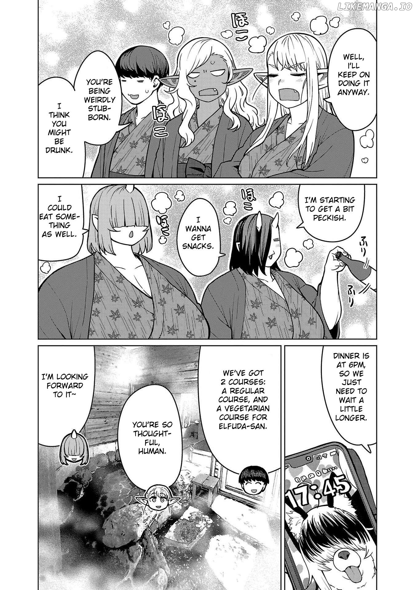 Shin Elf-san wa Yaserarenai. Chapter 16 - page 22