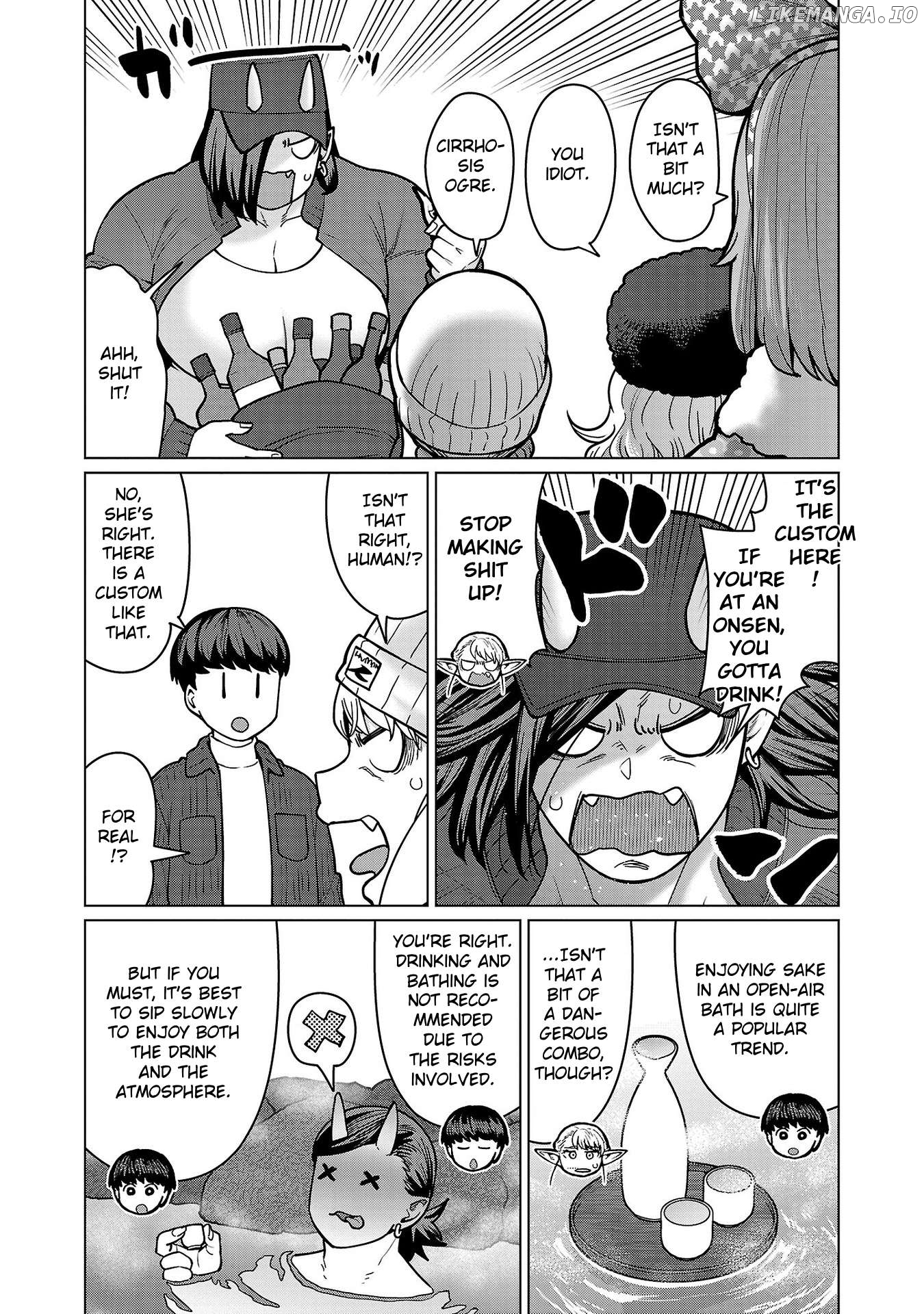 Shin Elf-san wa Yaserarenai. Chapter 16 - page 8