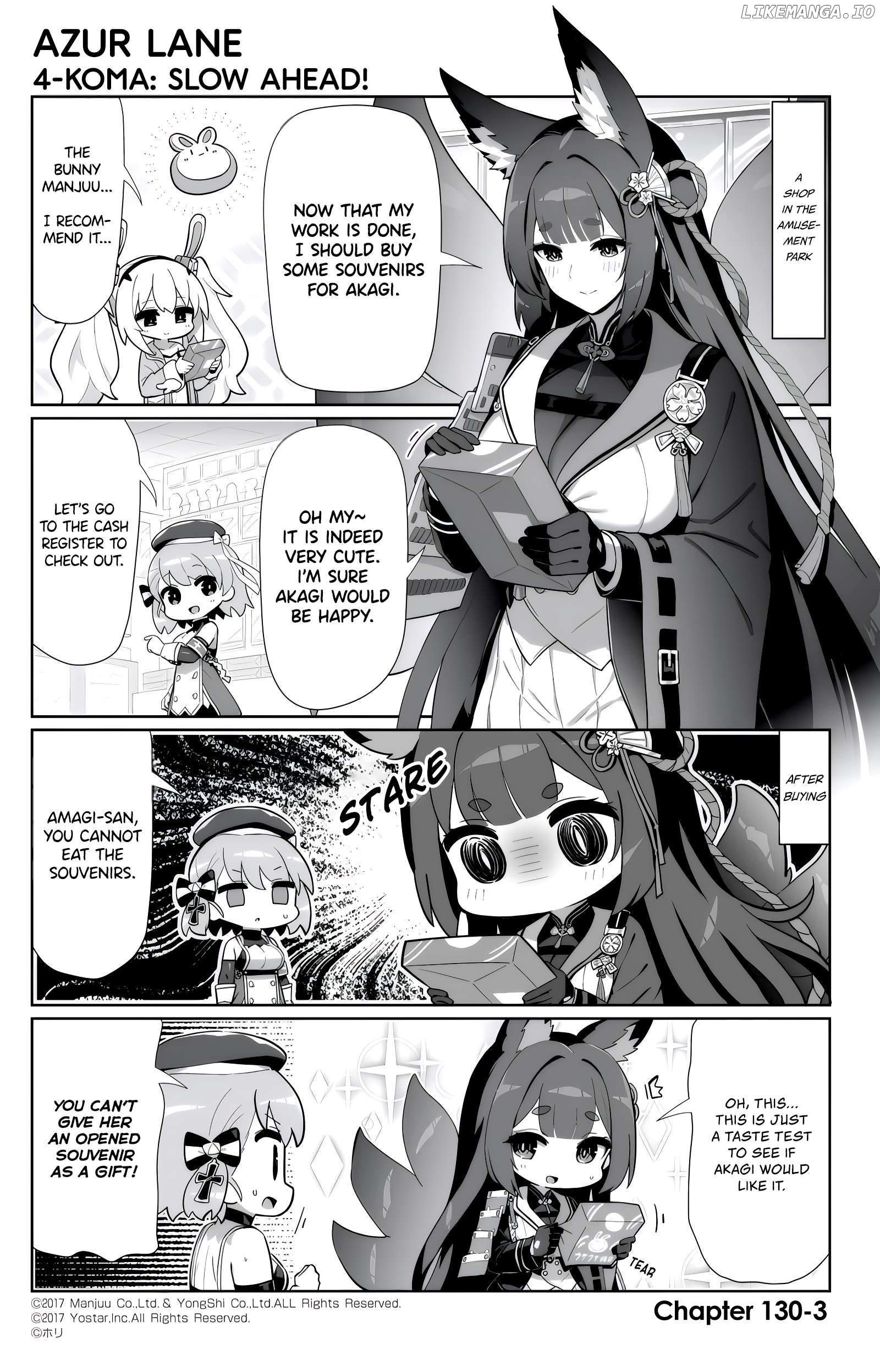 Azur Lane 4-Koma: Slow Ahead Chapter 130 - page 3
