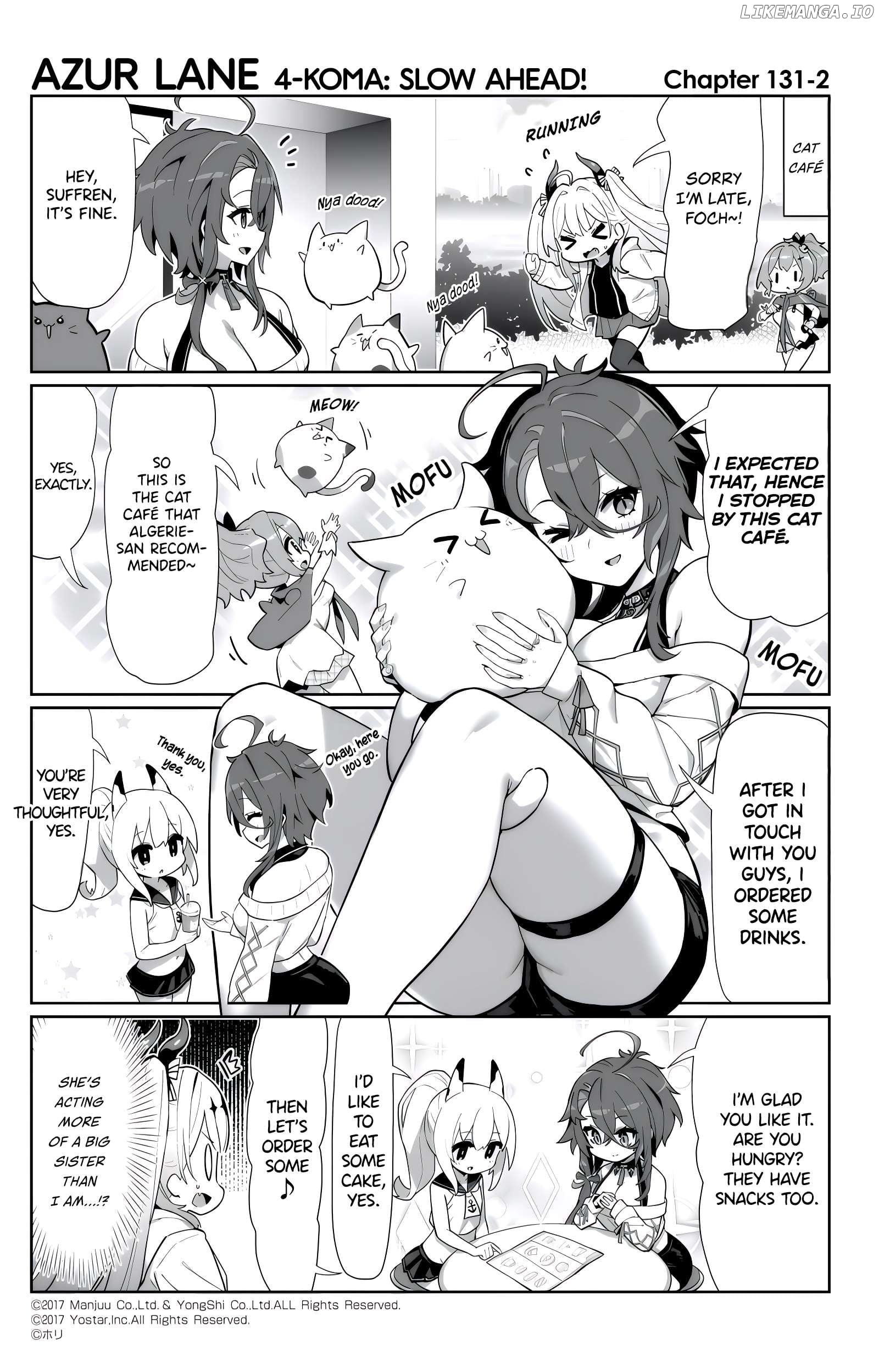 Azur Lane 4-Koma: Slow Ahead Chapter 131 - page 2