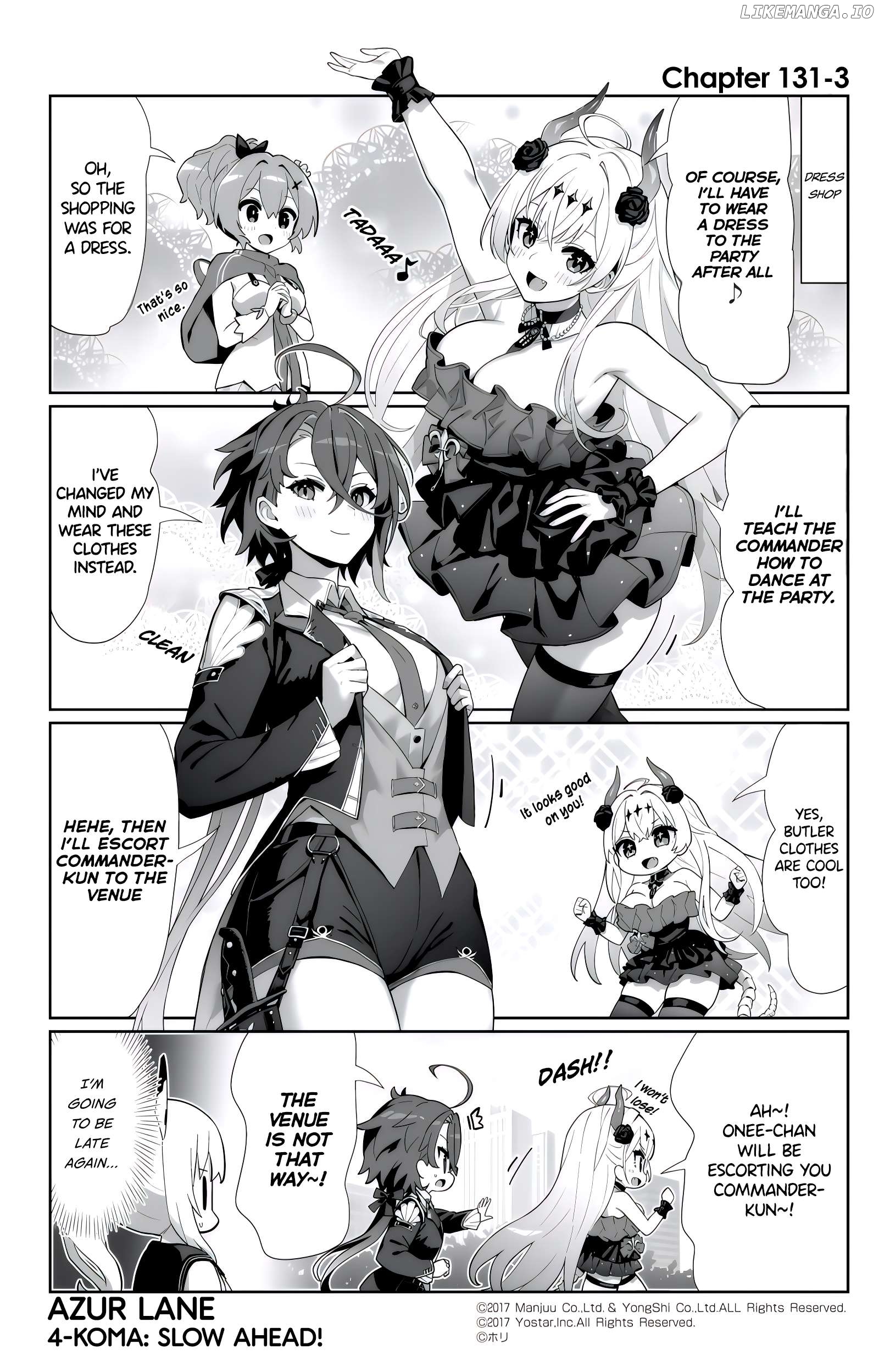 Azur Lane 4-Koma: Slow Ahead Chapter 131 - page 3