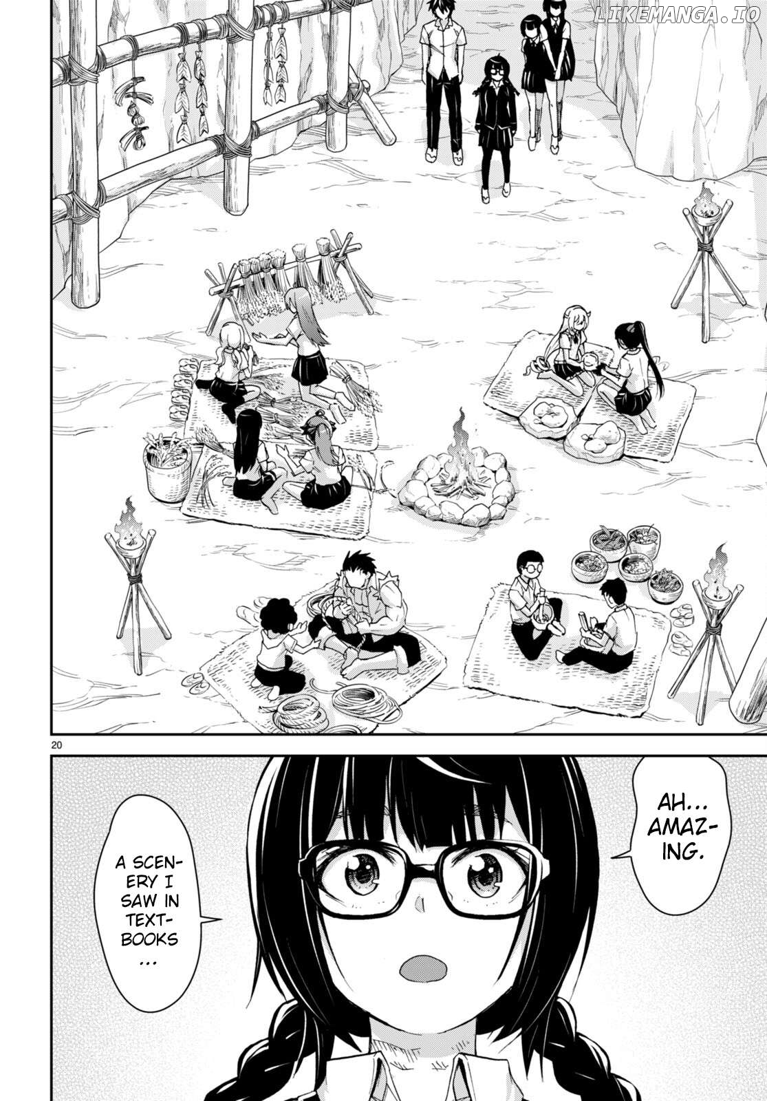 Isekai Yurutto Survival Seikatsu: Gakkou no Minna to Isekai no Mujintou ni Tenishitakedo Ore Dake Rakushou desu Chapter 27 - page 21