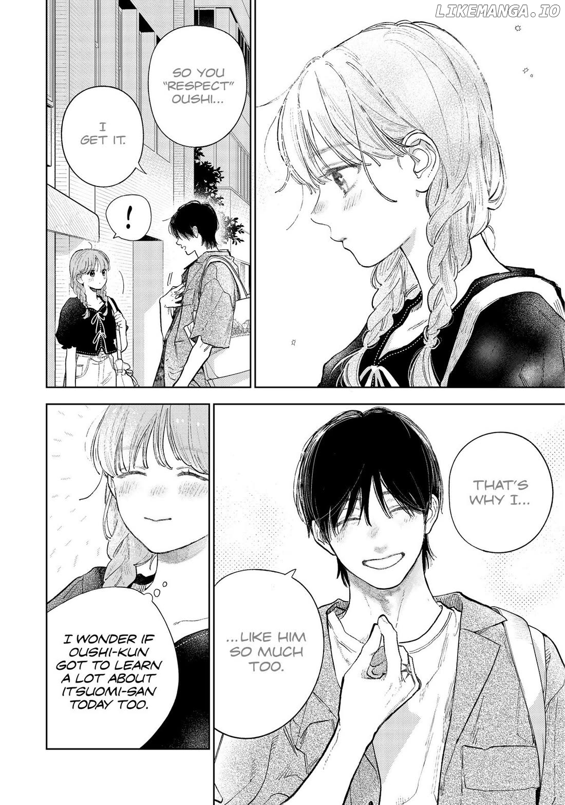 Yubisaki to Renren Chapter 47 - page 32
