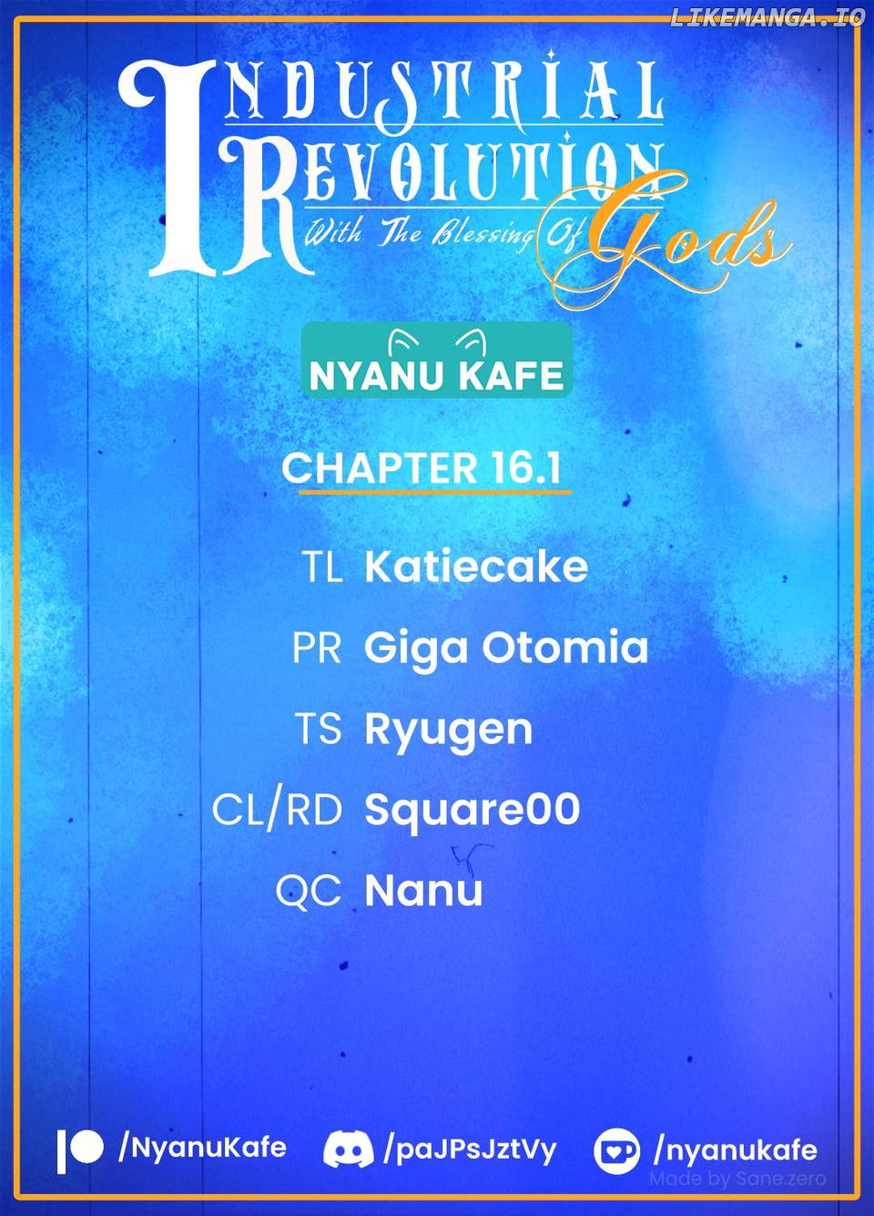 Kamigami No Kago De Seisan Kakumei Chapter 16.1 - page 1
