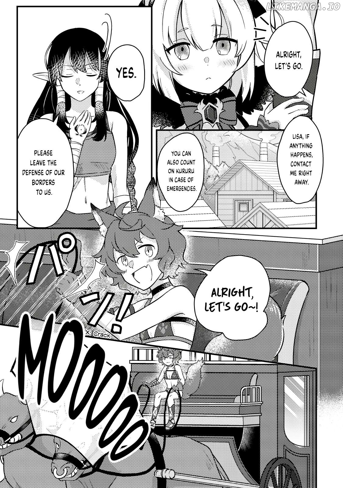 Kamigami No Kago De Seisan Kakumei Chapter 16.1 - page 4