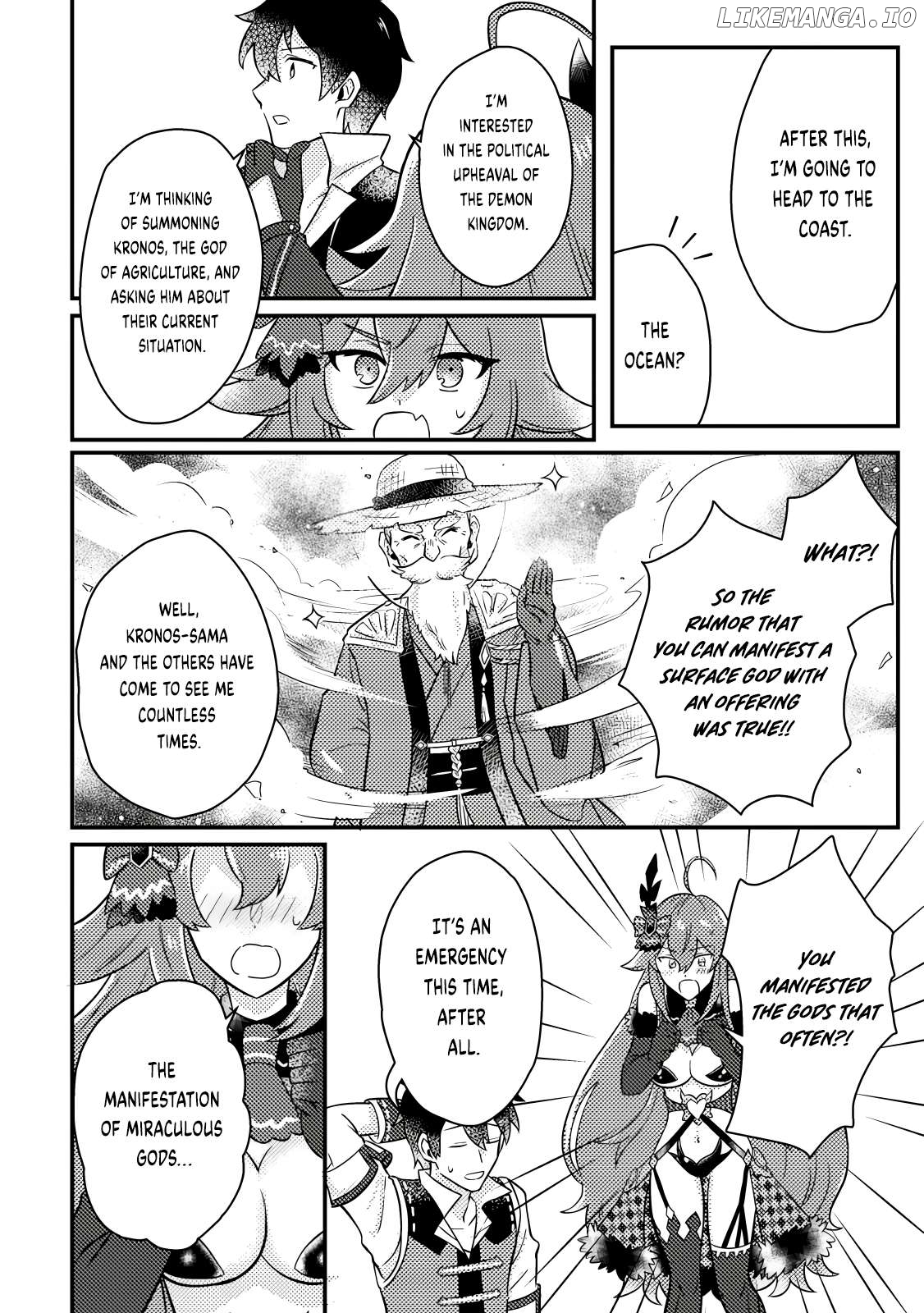 Kamigami No Kago De Seisan Kakumei Chapter 16.1 - page 9