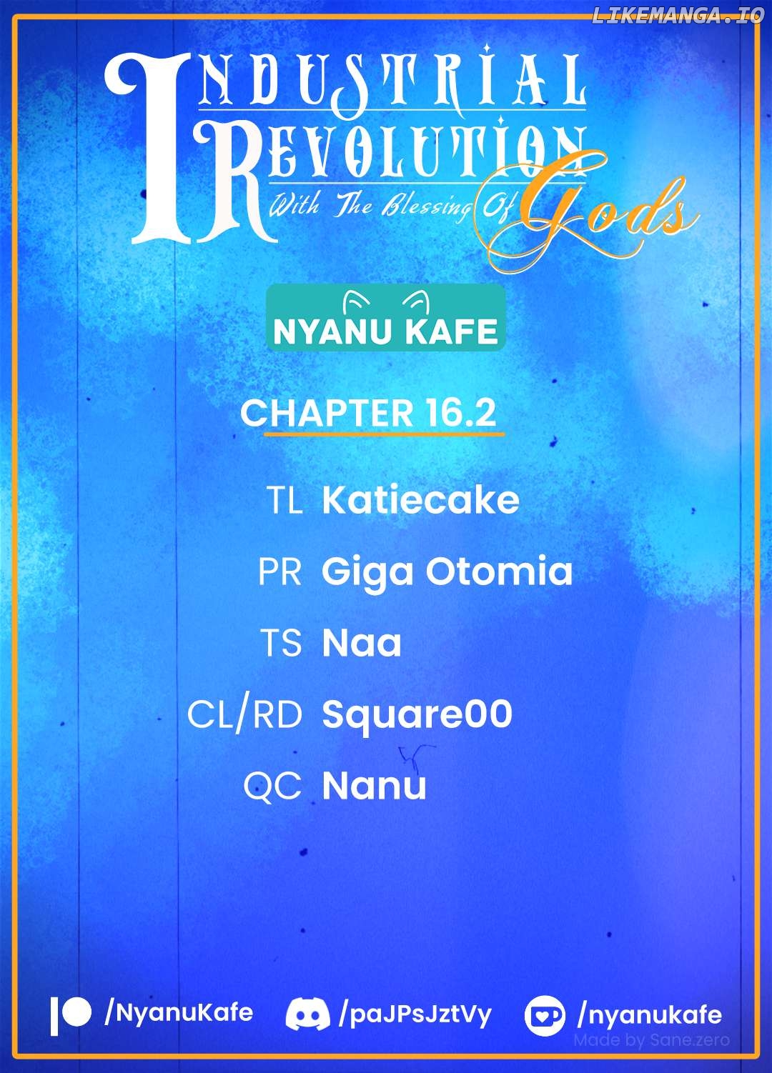 Kamigami No Kago De Seisan Kakumei Chapter 16.2 - page 1