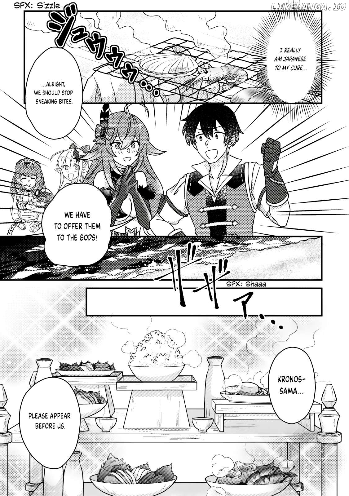 Kamigami No Kago De Seisan Kakumei Chapter 16.2 - page 6