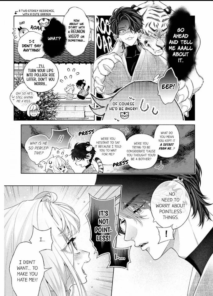 "Go Ahead and Come" ~The Tiger Inches Closer With His Pure Love, Sweetly but Surely~ Chapter 8 - page 9