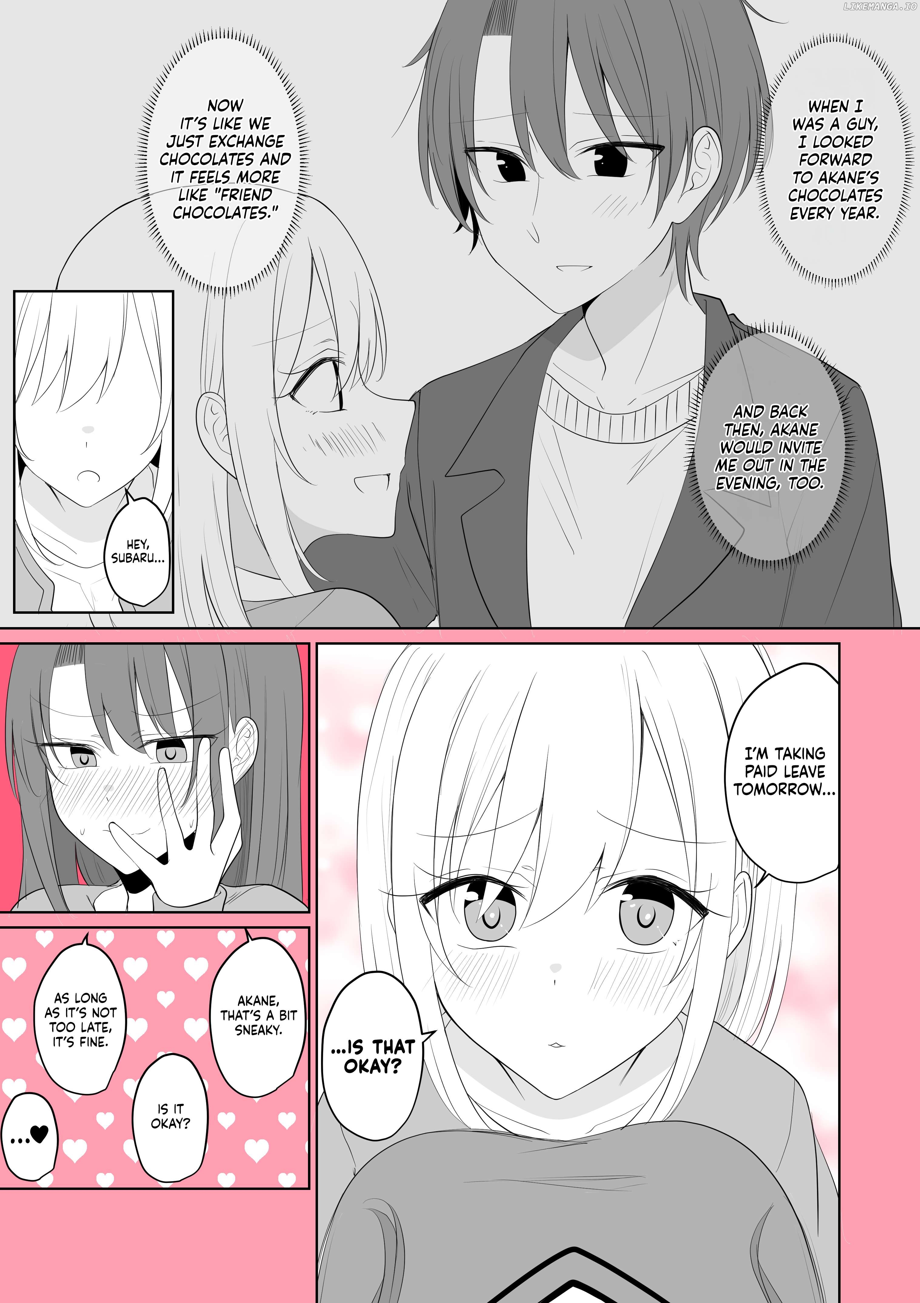 Daily Life Of A Couple In Which The Boyfriend Became A Girl One Day Chapter 53 - page 2
