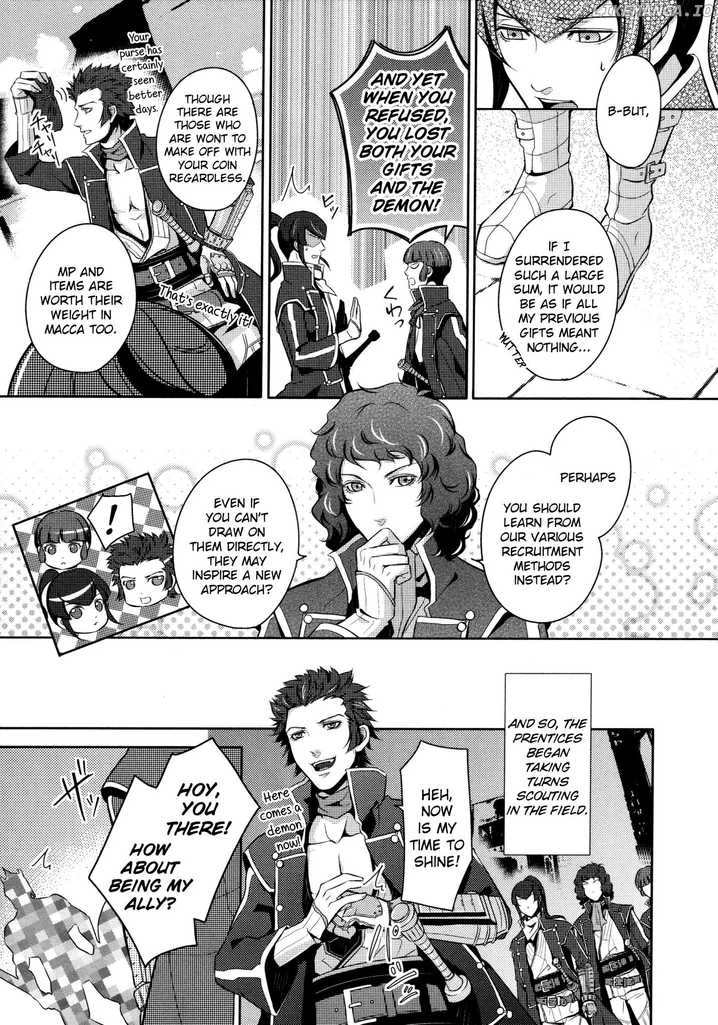 Shin Megami Tensei IV Dengeki Comic Anthology Chapter 10 - page 3