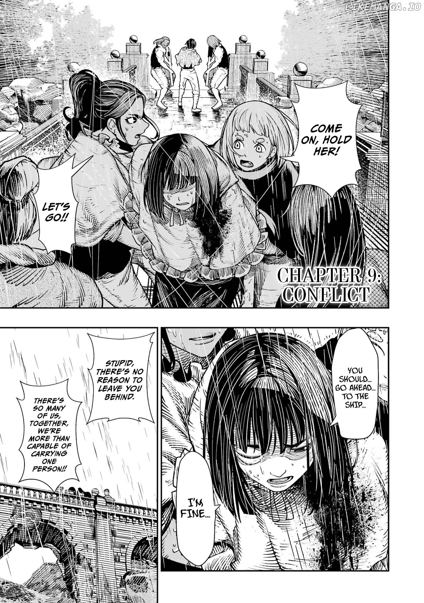 Blood-Crawling Princess Of A Ruined Country Chapter 9 - page 2