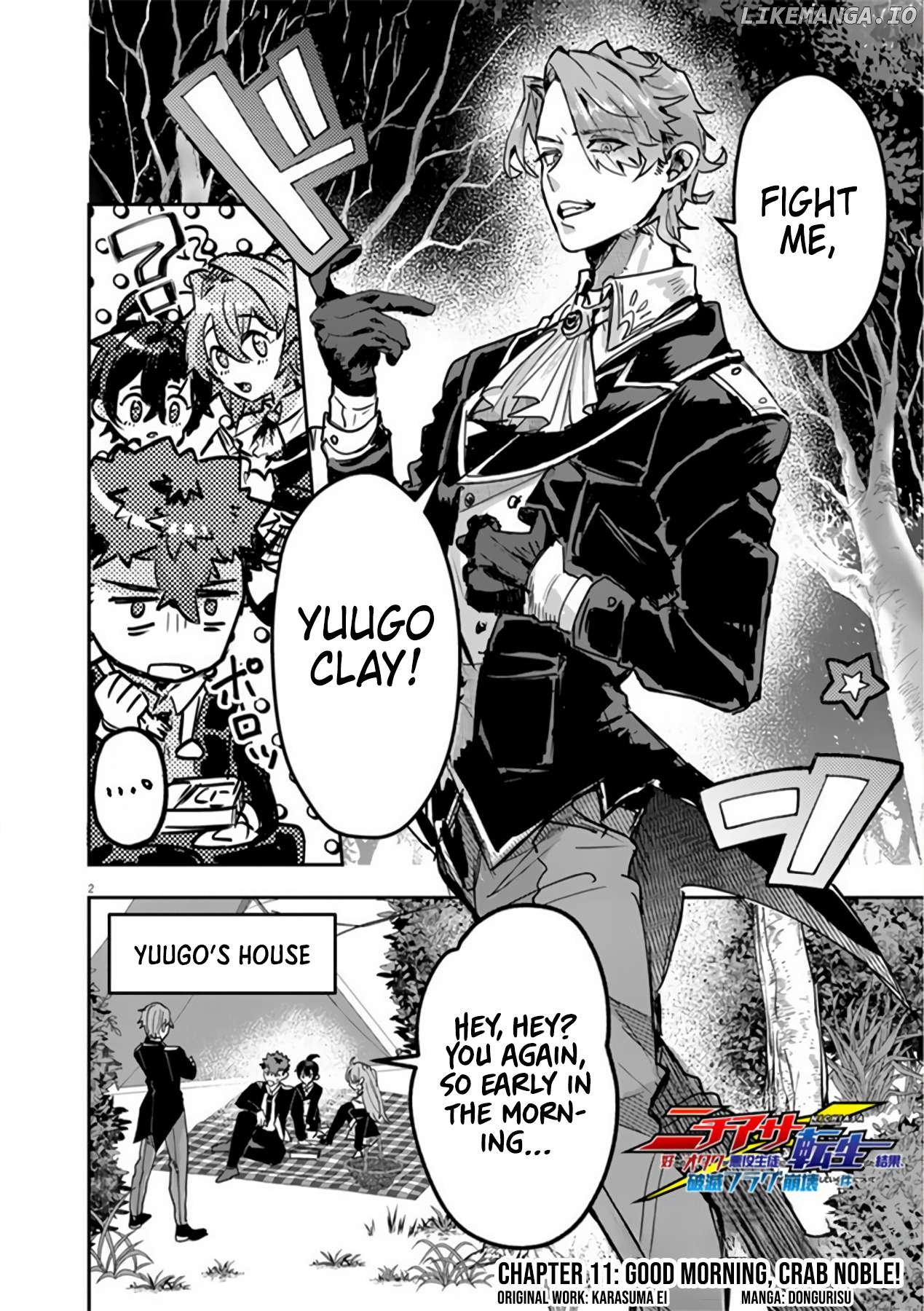 Nichiasa Suki No Otaku Ga Akuyaku Seito Ni Tenseishita Kekka, Hametsu Flag Ga Houkaishiteiku Ken Ni Tsuite Chapter 11 - page 2