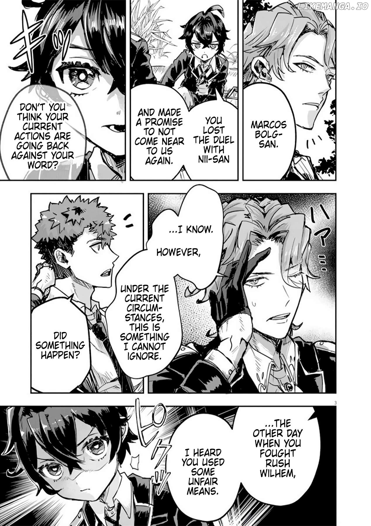 Nichiasa Suki No Otaku Ga Akuyaku Seito Ni Tenseishita Kekka, Hametsu Flag Ga Houkaishiteiku Ken Ni Tsuite Chapter 11 - page 3