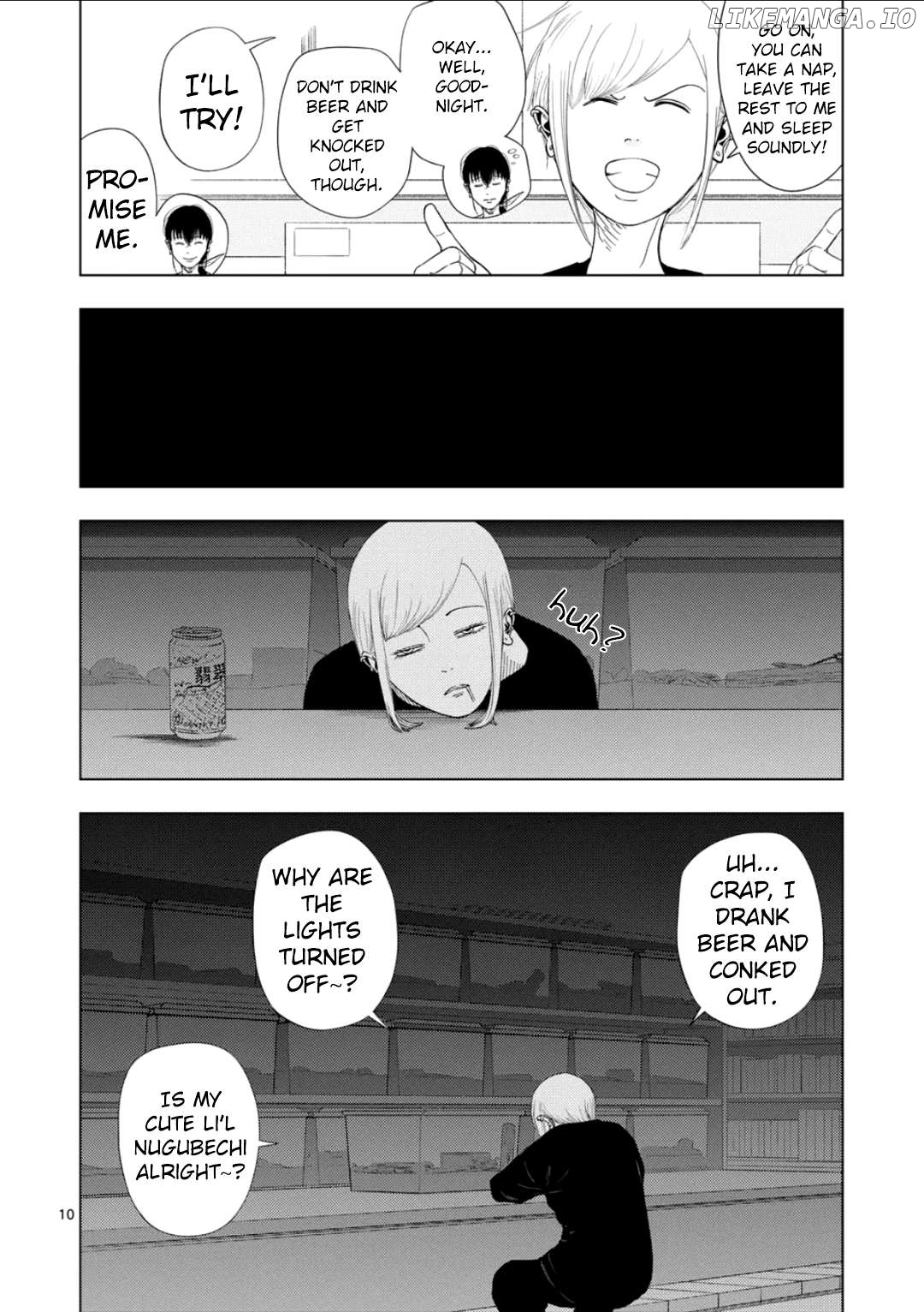 Ura Baito: Toubou Kinshi Chapter 176 - page 10