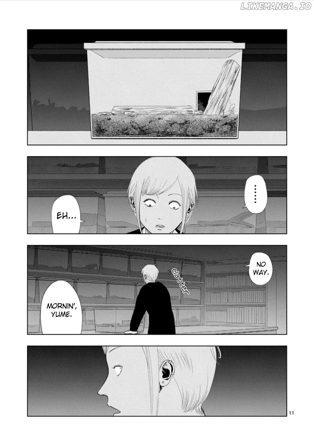 Ura Baito: Toubou Kinshi Chapter 176 - page 11
