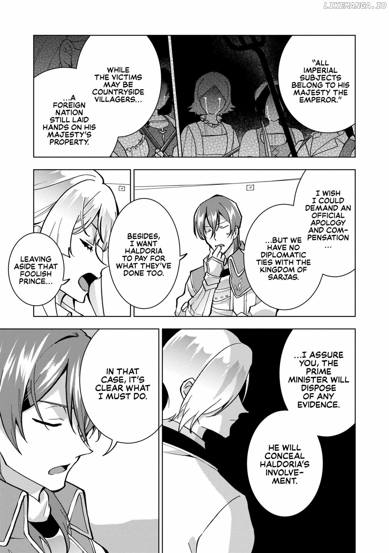 Buchigire Reijou Wa Houfuku Wo Chikaimashita. Chapter 13 - page 31