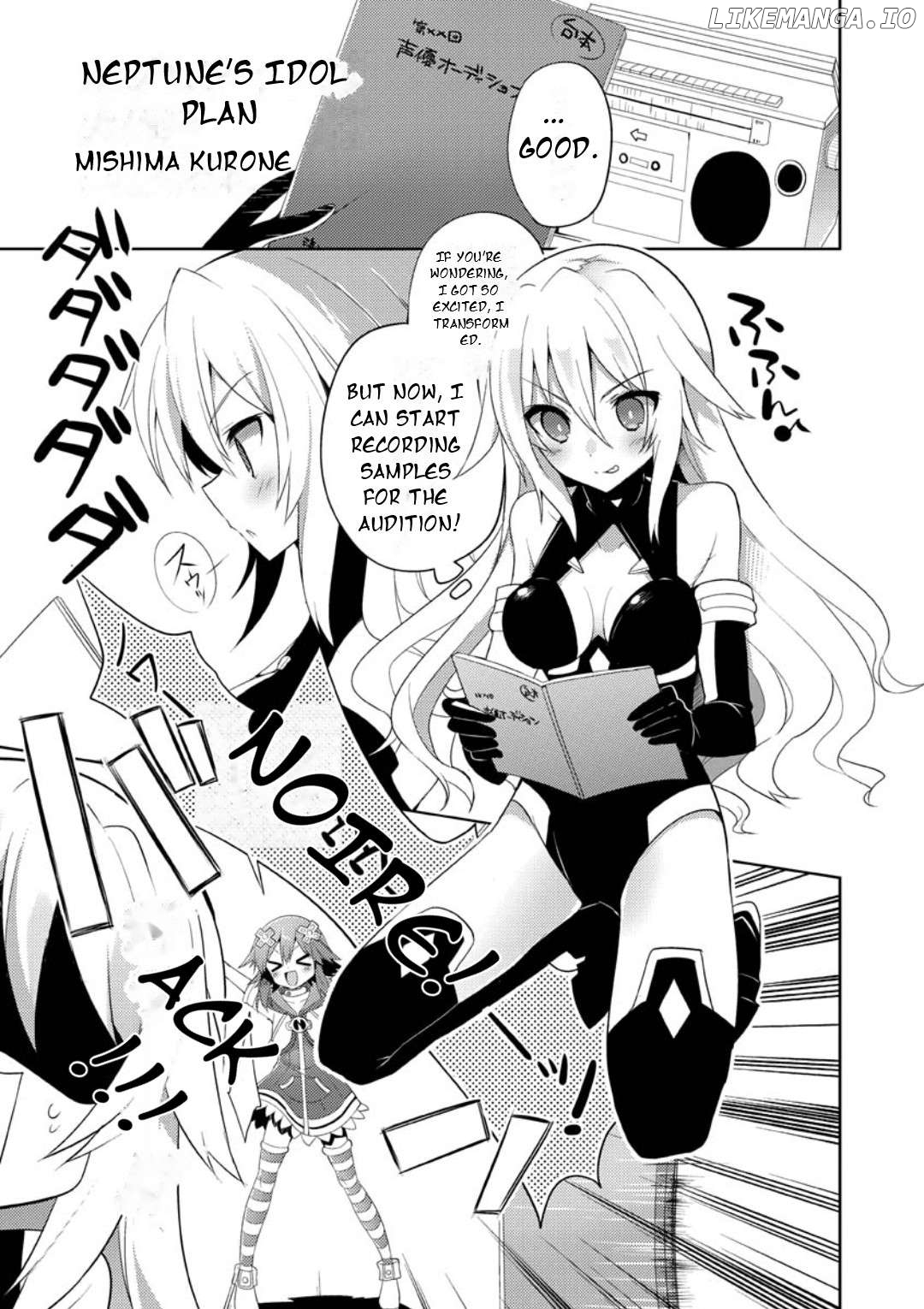 Choujigen Game Neptune: The Animation - Dengeki Comic Anthology Chapter 4 - page 2