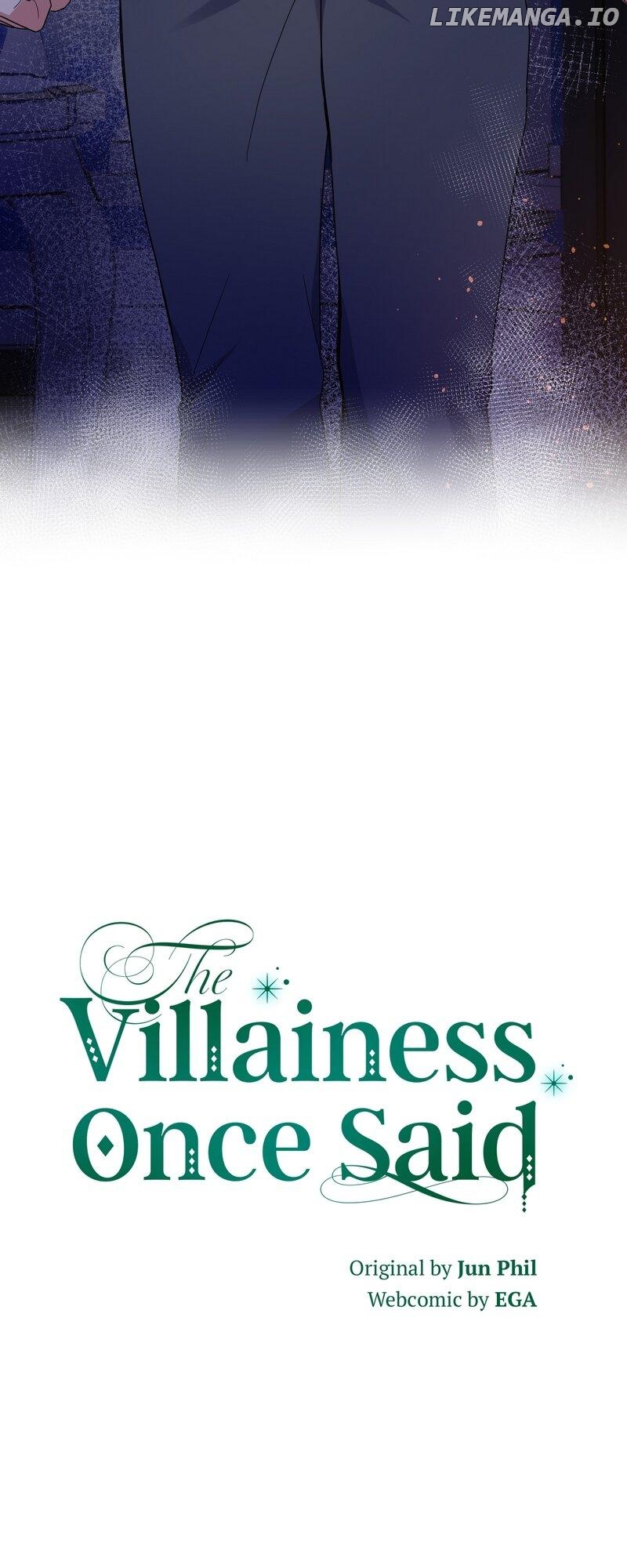 The Villainess Once Said Chapter 63 - page 30