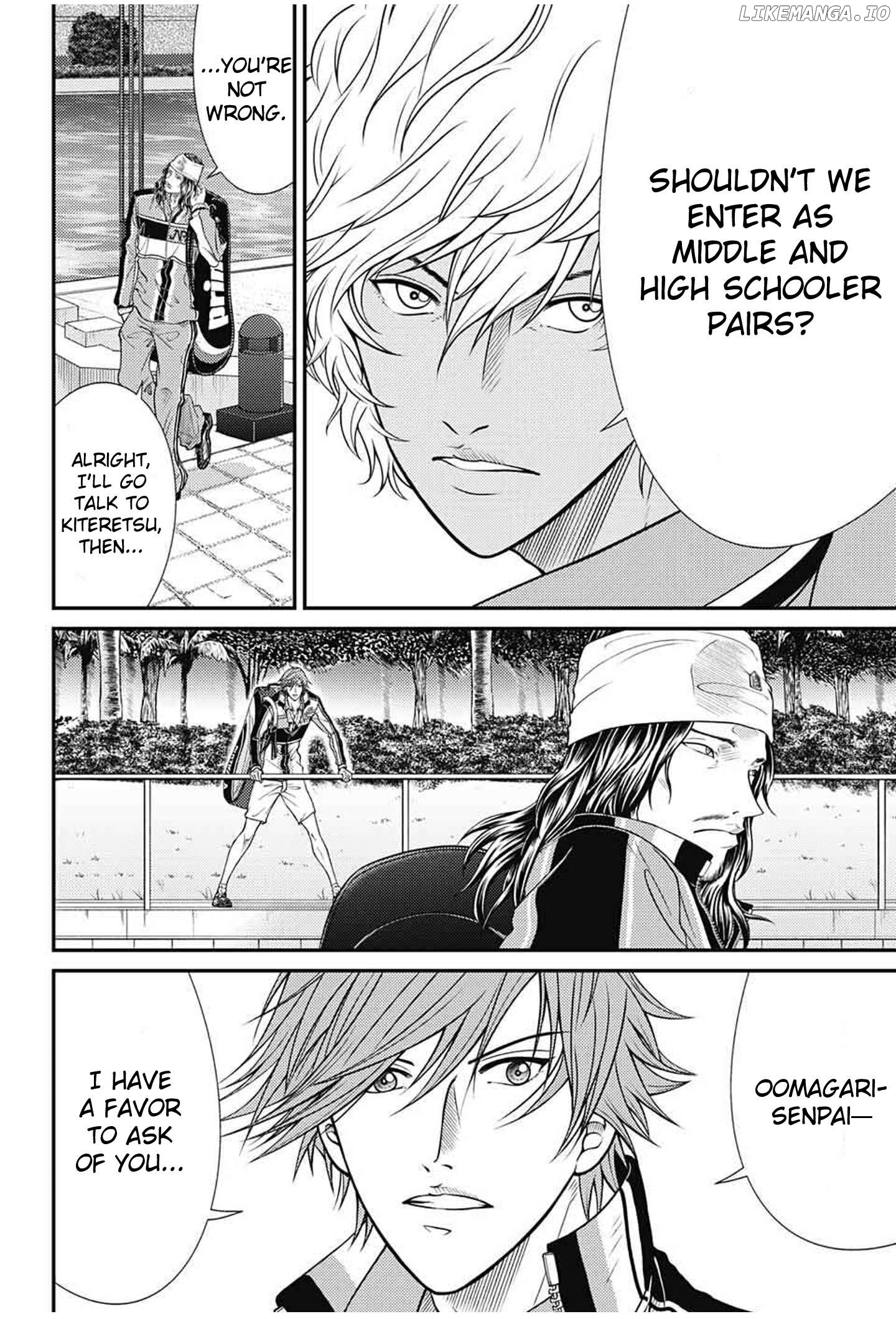 New Prince of Tennis Chapter 357 - page 2