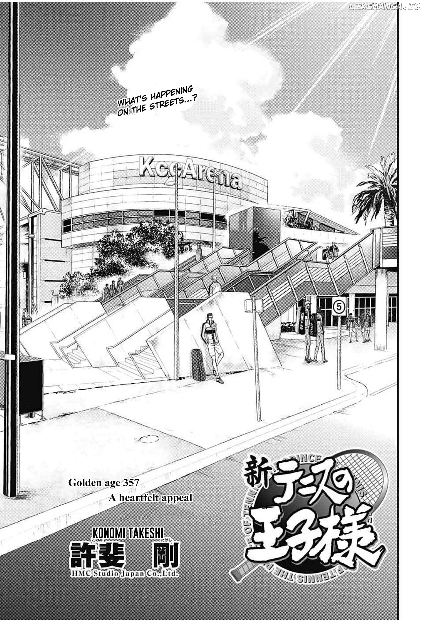 New Prince of Tennis Chapter 357 - page 3