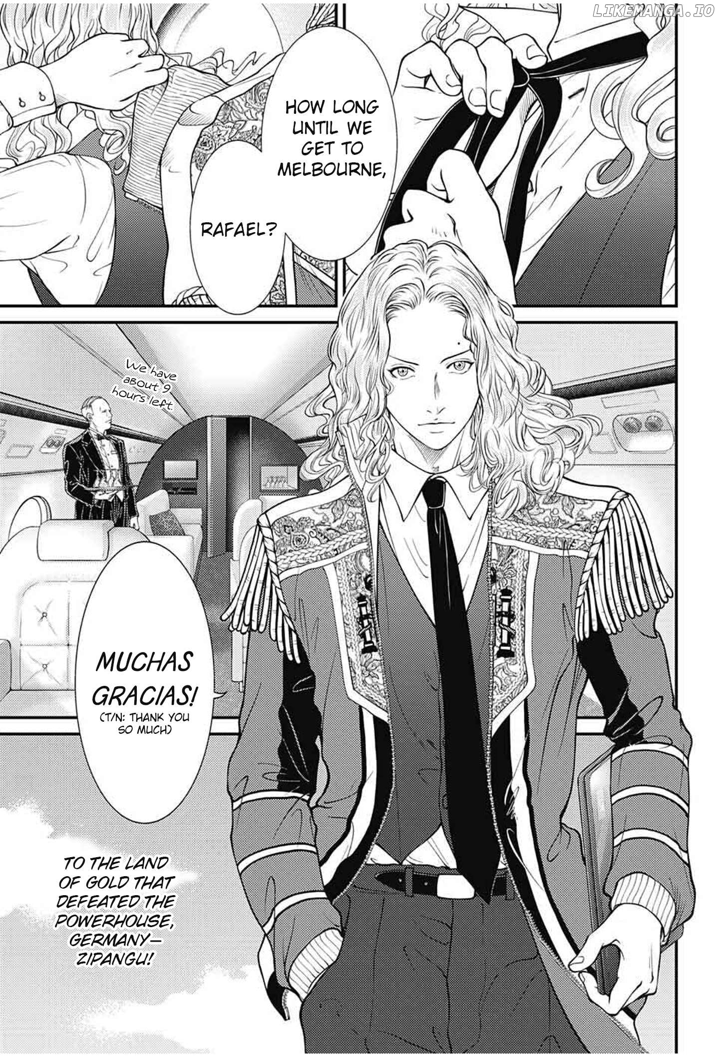 New Prince of Tennis Chapter 358 - page 8