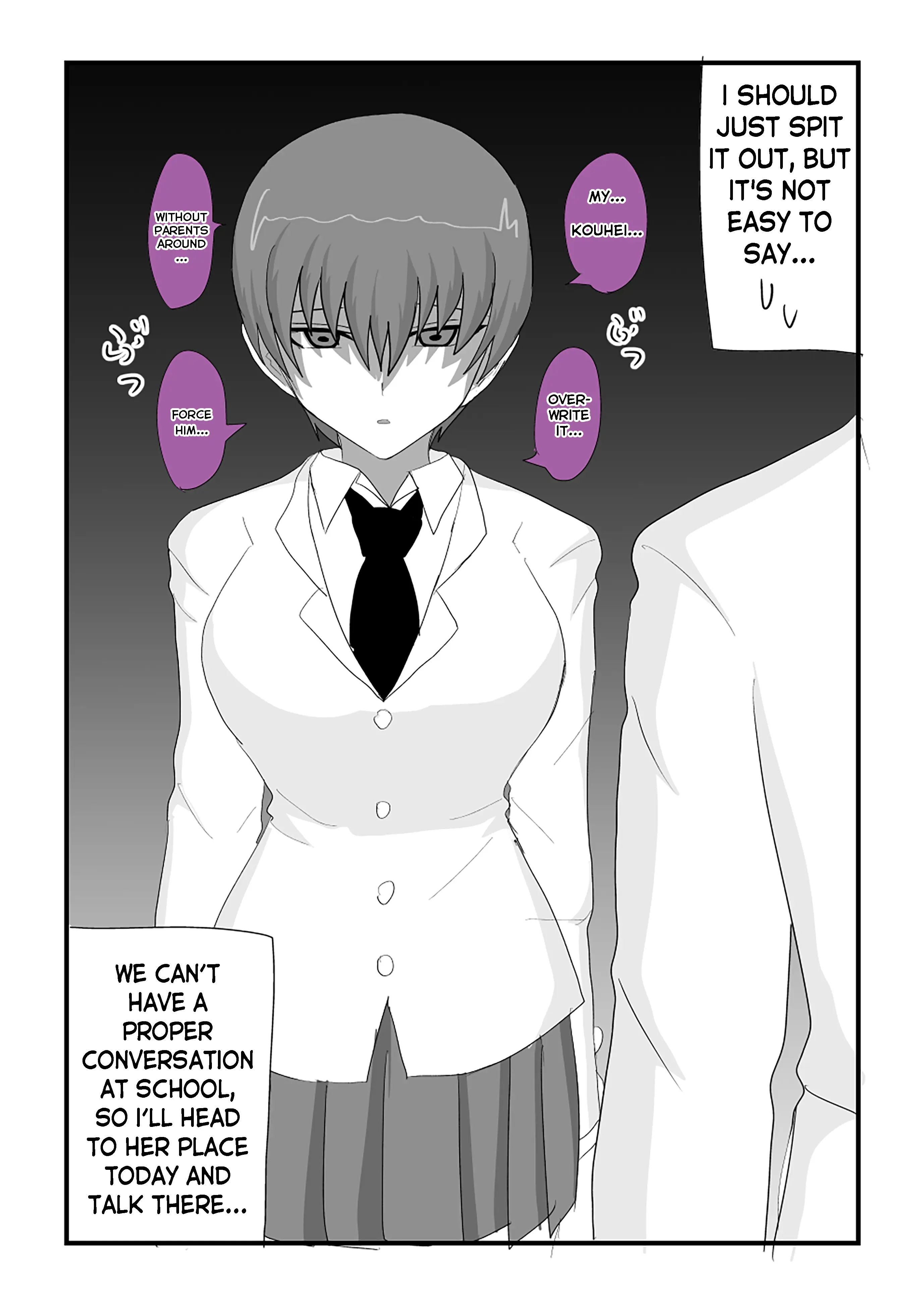The Story Of A Best Friend, Who Is A Girl Acts Odd Nowadays Chapter 21 - page 1