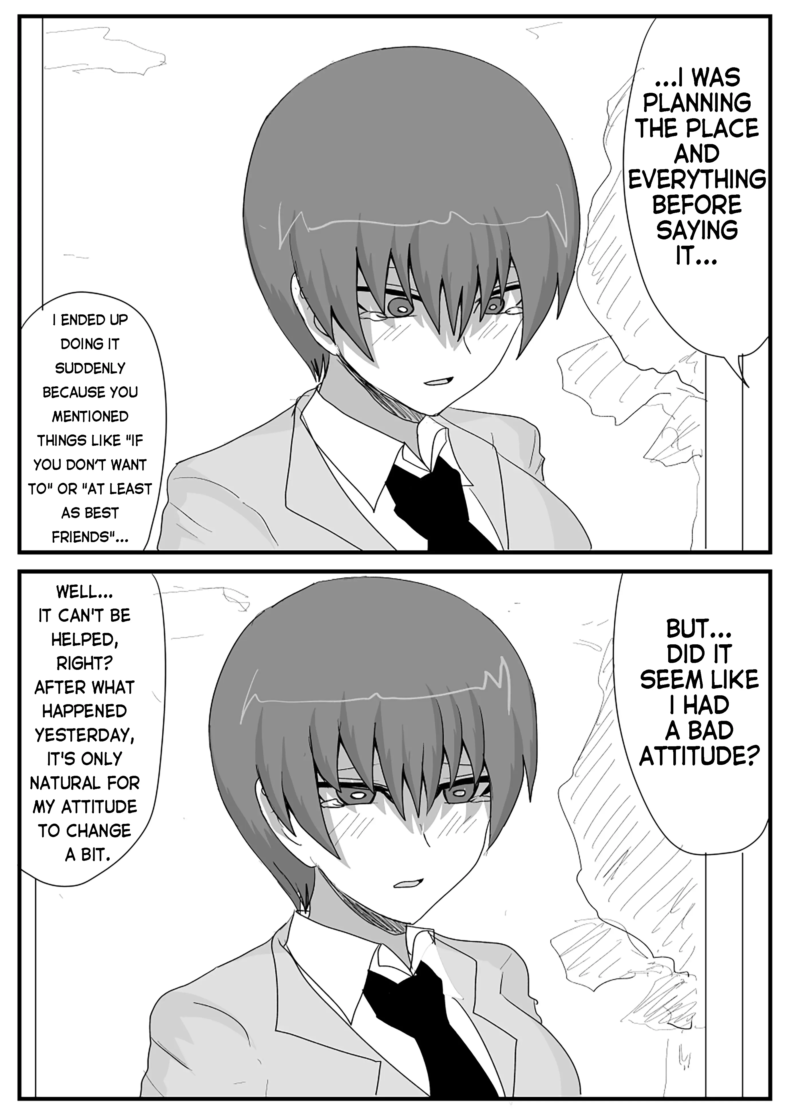 The Story Of A Best Friend, Who Is A Girl Acts Odd Nowadays Chapter 25 - page 1