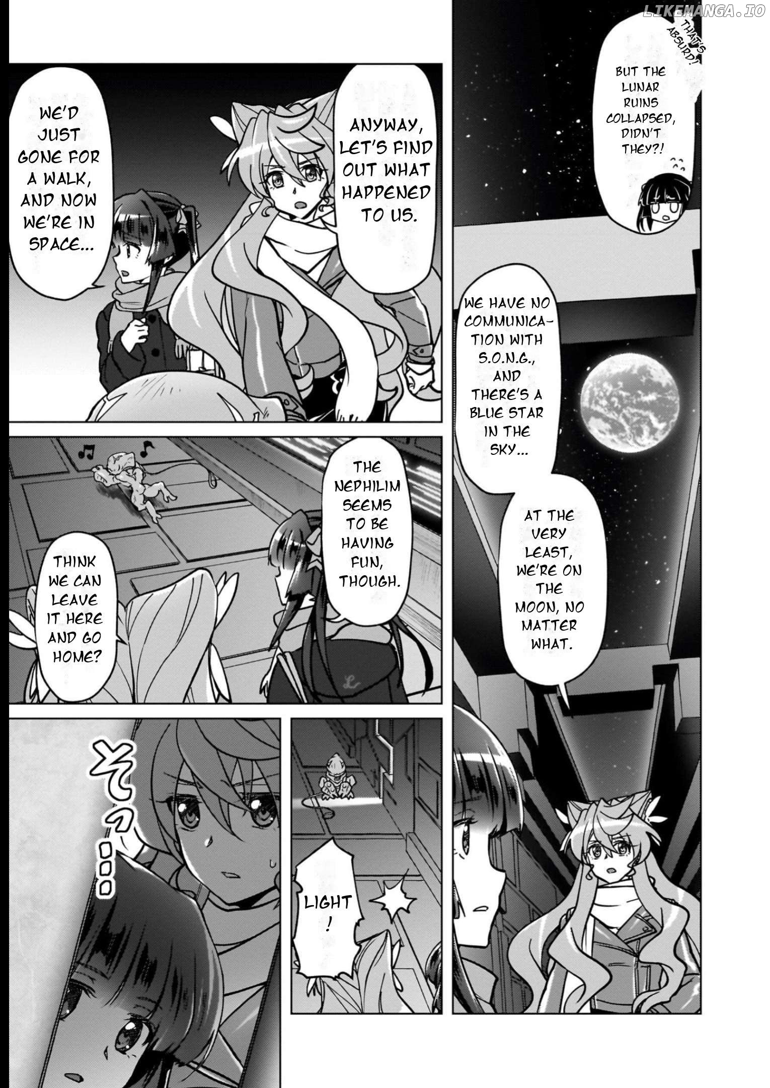 Senki Kanshoku Symphogear ~Shirabemeshi~ Chapter 19 - page 4