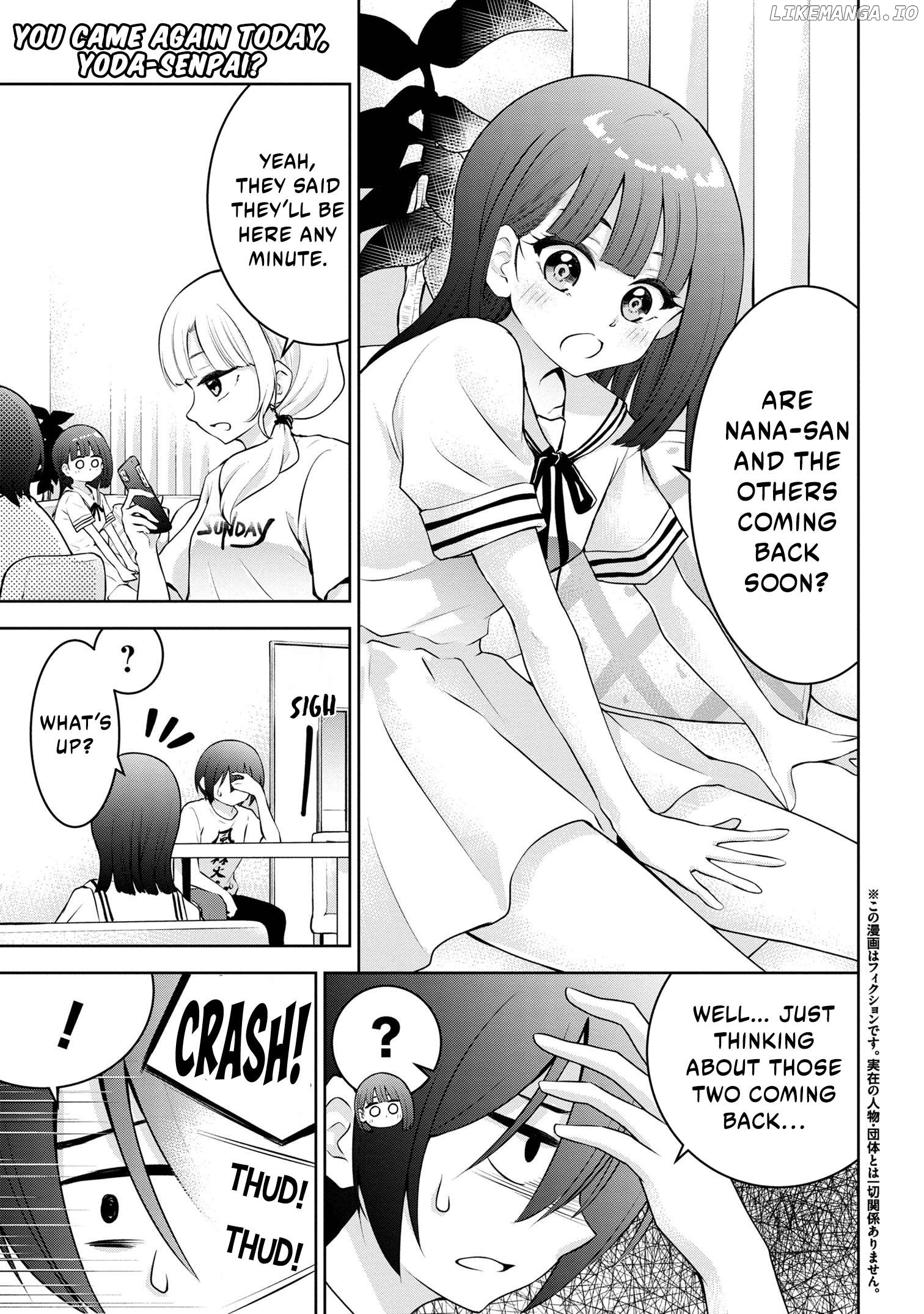 You came again today, Yoda-senpai? Chapter 31 - page 2