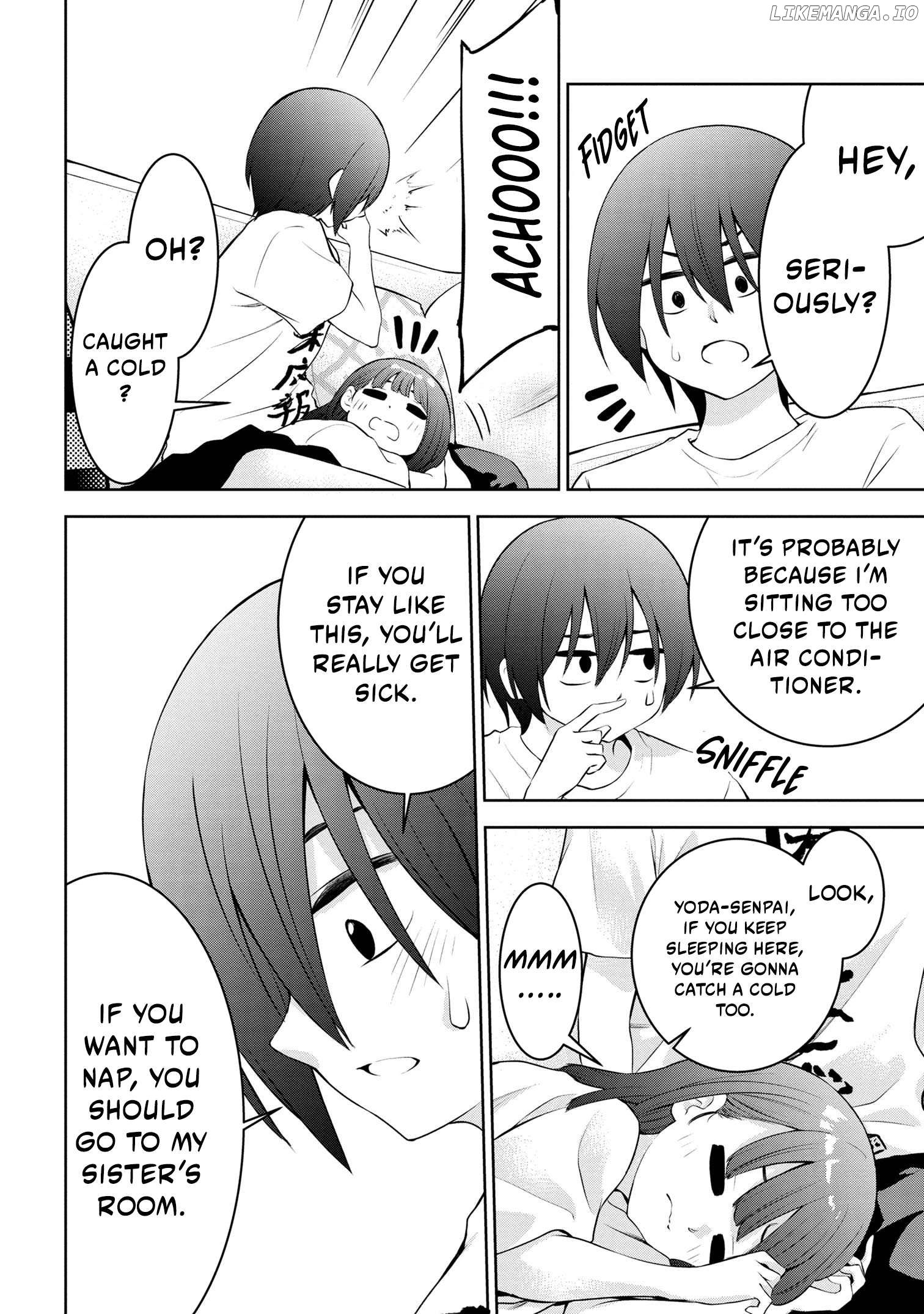 You came again today, Yoda-senpai? Chapter 32 - page 5