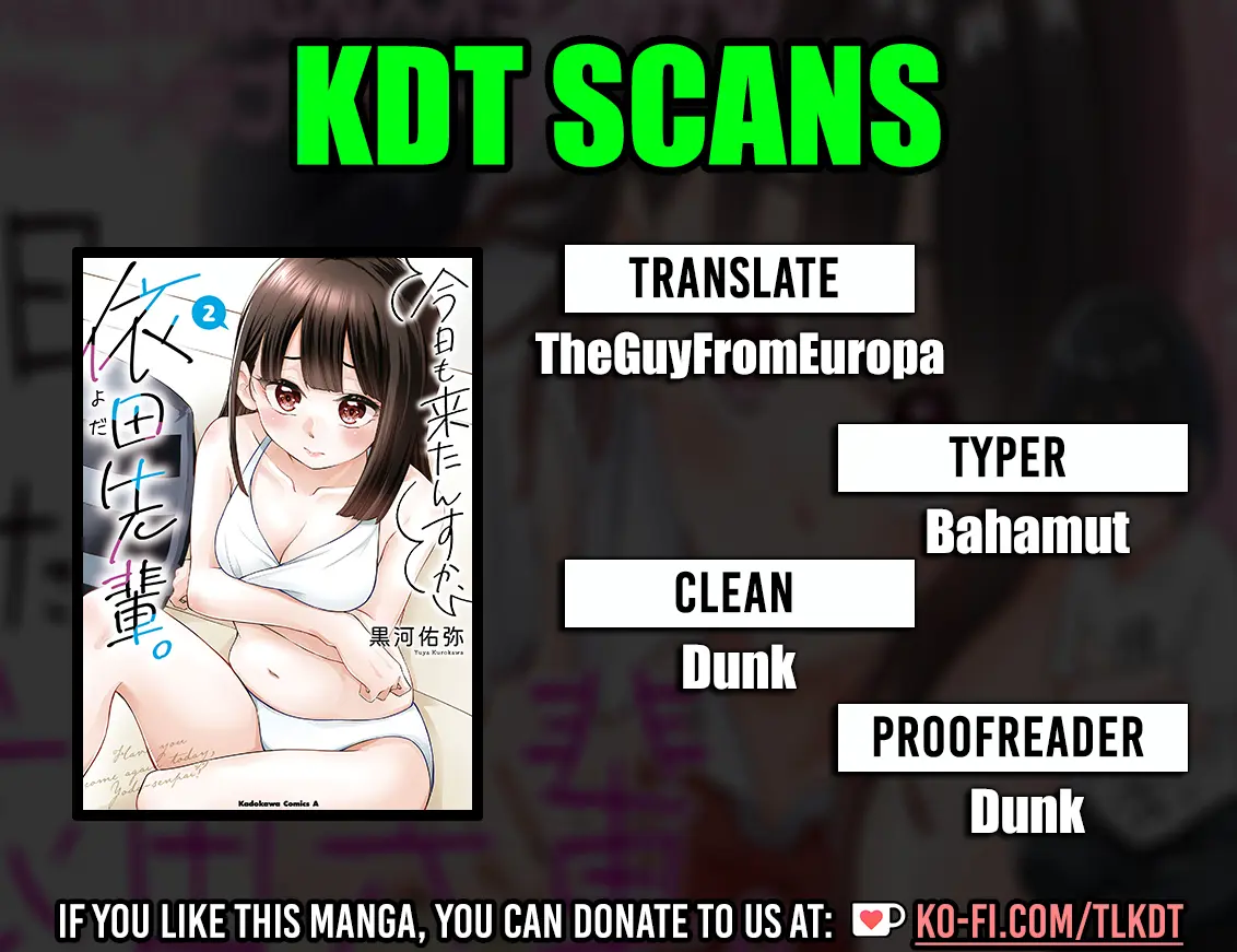 You came again today, Yoda-senpai? Chapter 35 - page 1