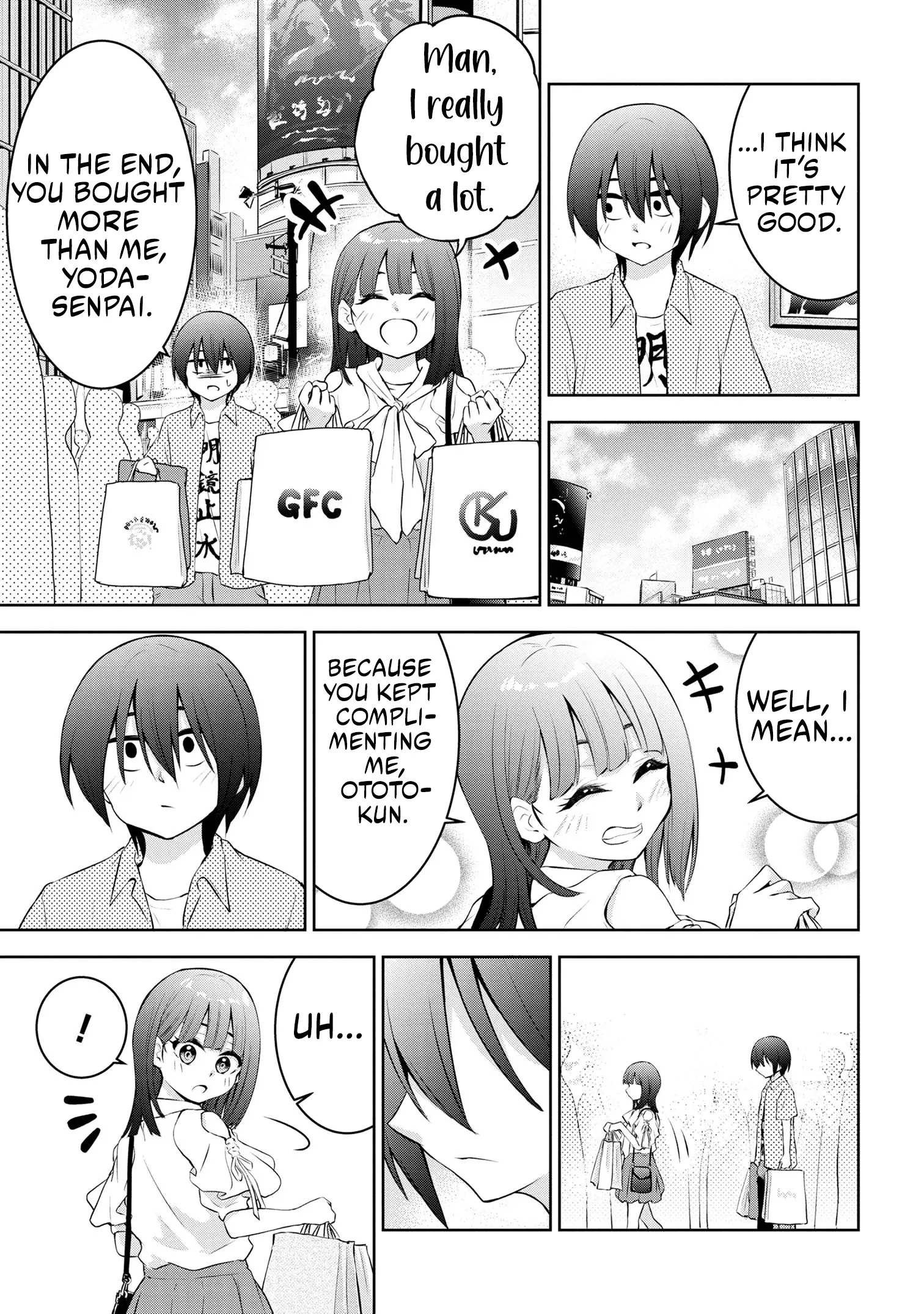 You came again today, Yoda-senpai? Chapter 35 - page 8