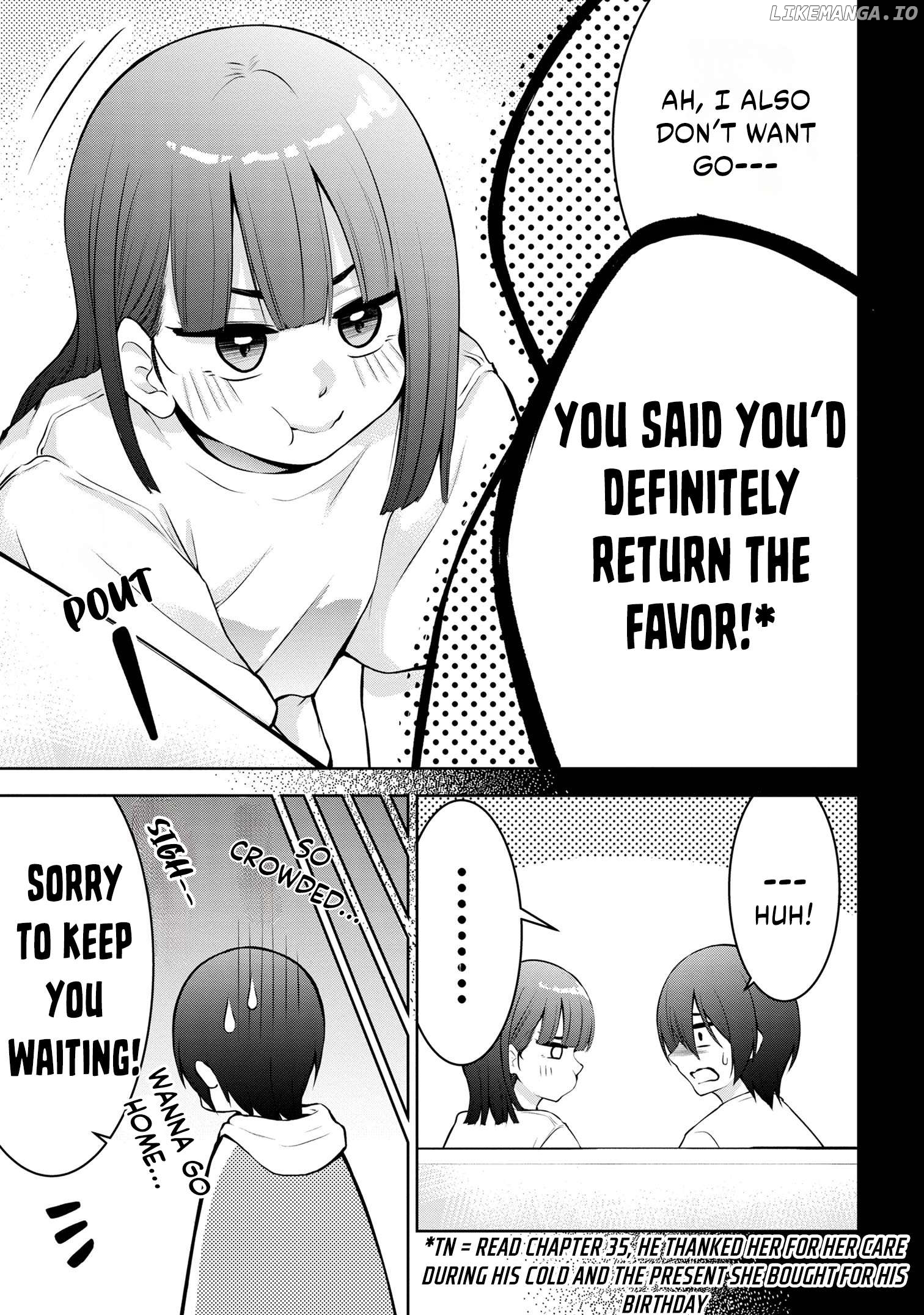 You came again today, Yoda-senpai? Chapter 39 - page 4