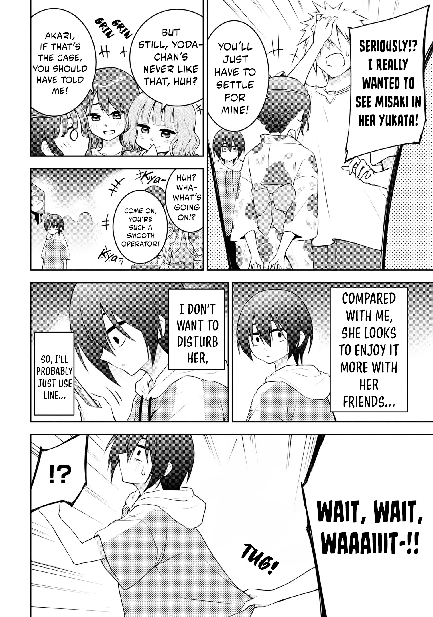 You came again today, Yoda-senpai? Chapter 40 - page 3