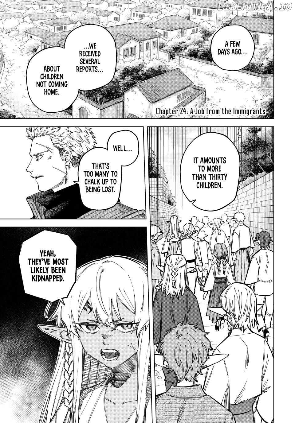 The Witch and the Mercenary Chapter 24.1 - page 1
