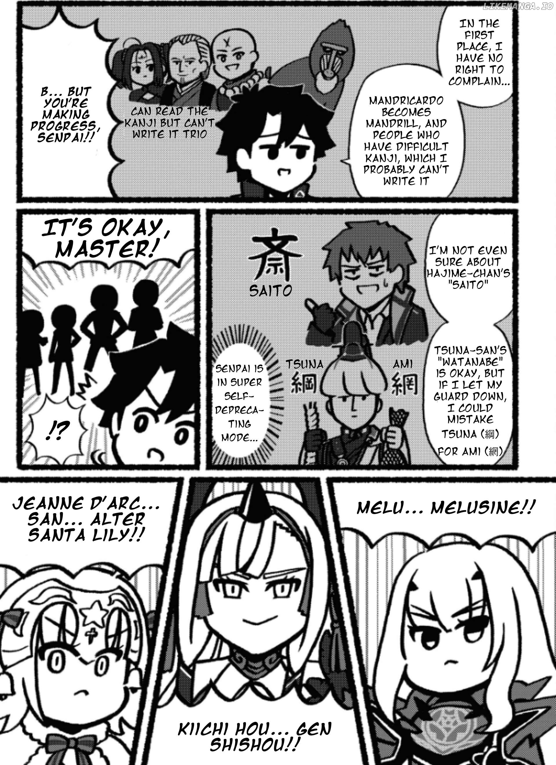 Fate/Grand Order: Fujimaru Ritsuka Doesn't Get it Chapter 32.6 - page 4