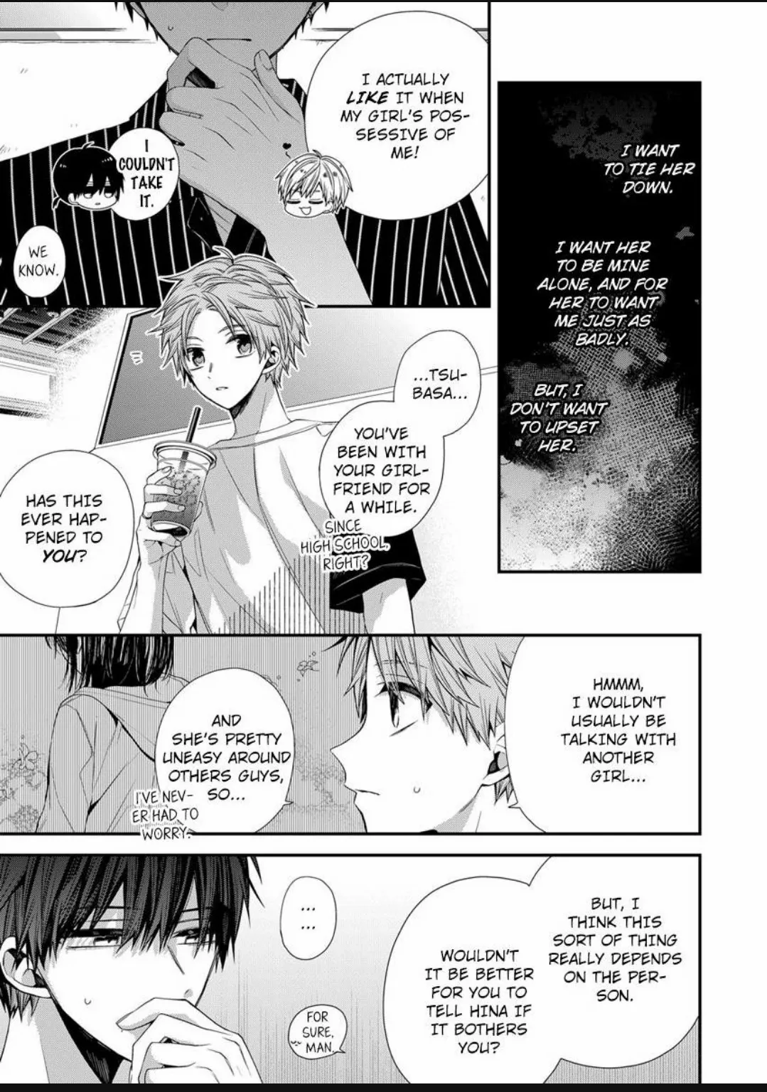 Masuku Wo Totta Kanatakun Ha Etchi De Dekiai De Chotto Kuroi Chapter 13 - page 10