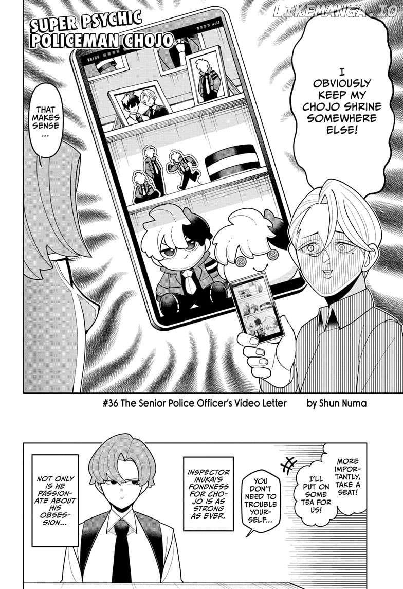 Super Psychic Policeman Chojo Chapter 36 - page 2