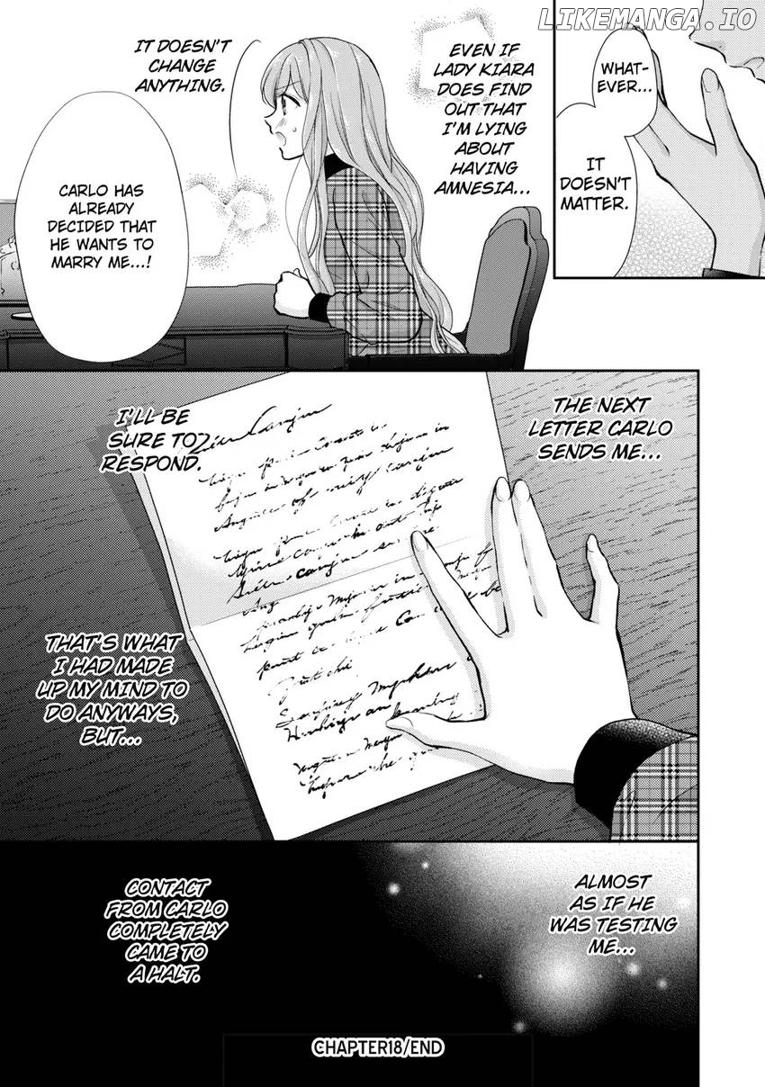All My Fiancé and I Did Was Fight, But Now He's All Over Me? Chapter 18 - page 25