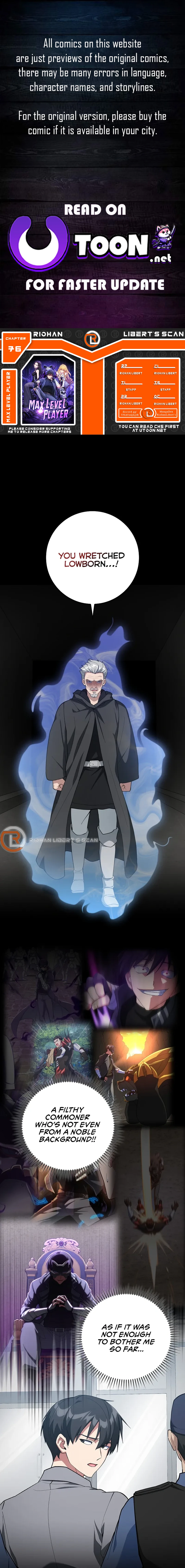 Max Level Player Chapter 76 - page 1