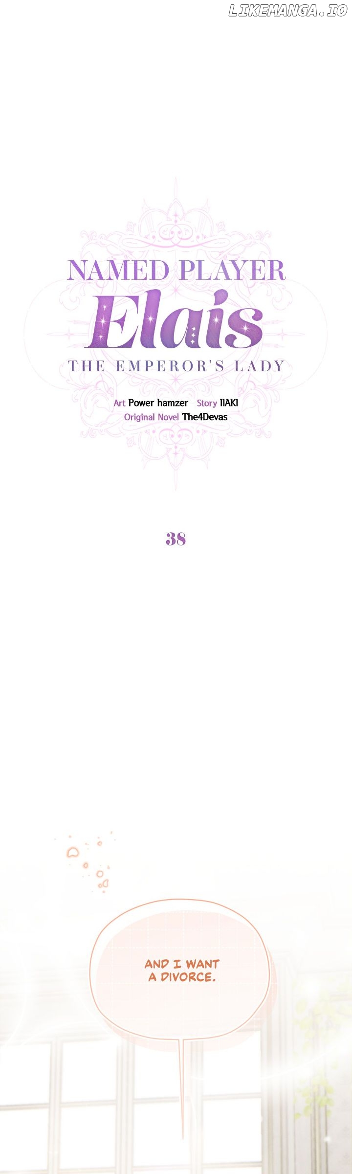 Named Player Elais: The Emperor's Lady Chapter 38 - page 1