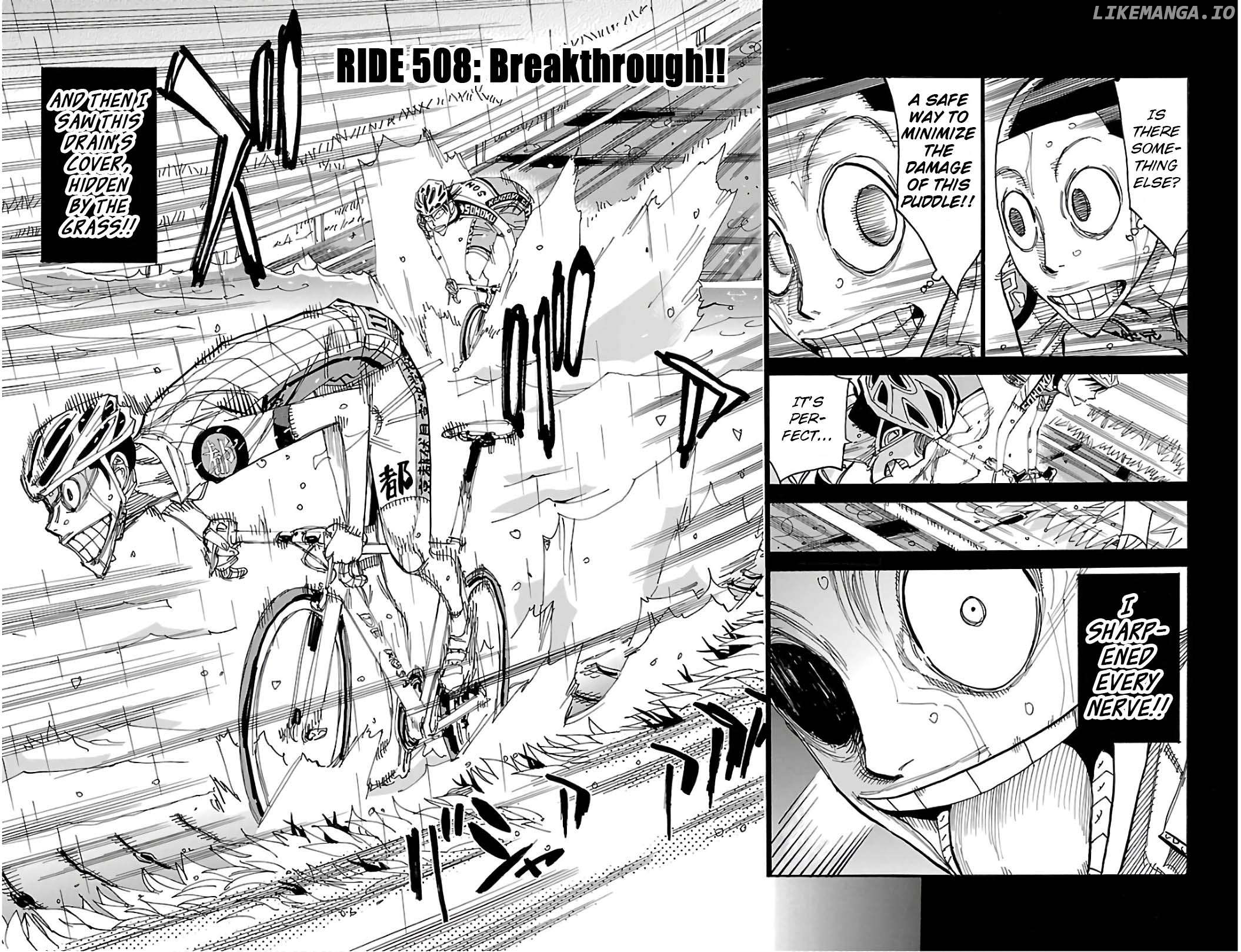 Yowamushi Pedal Chapter 508 - page 2