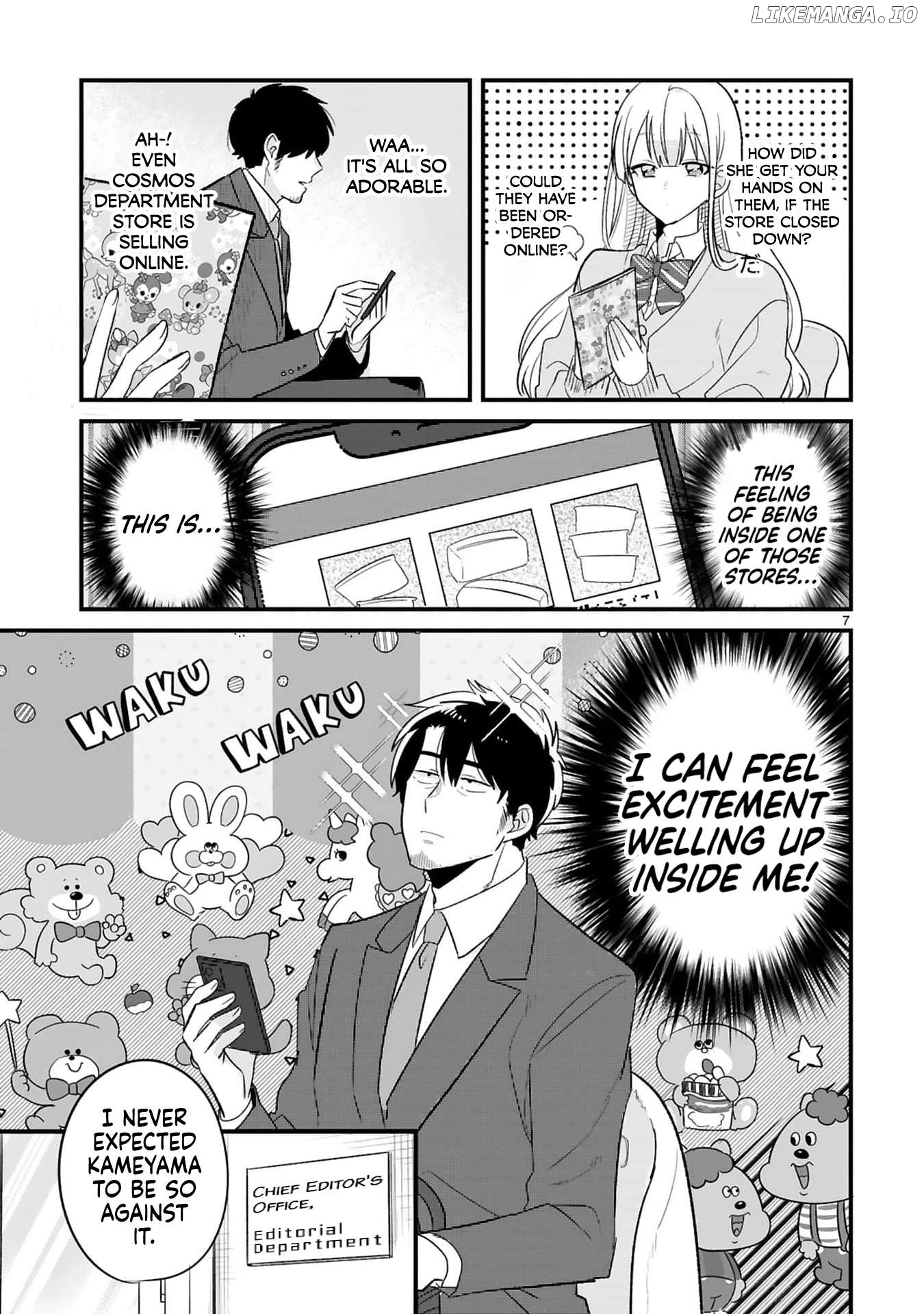 Kyou, Eki de Mita Kawaii Onna no Ko. Chapter 12 - page 8