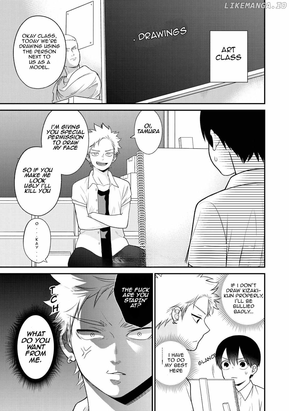 Bimyou Ni Yasashii Ijimekko Chapter 28 - page 1