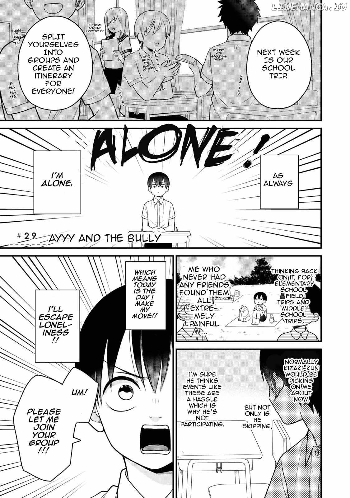 Bimyou Ni Yasashii Ijimekko Chapter 29 - page 1