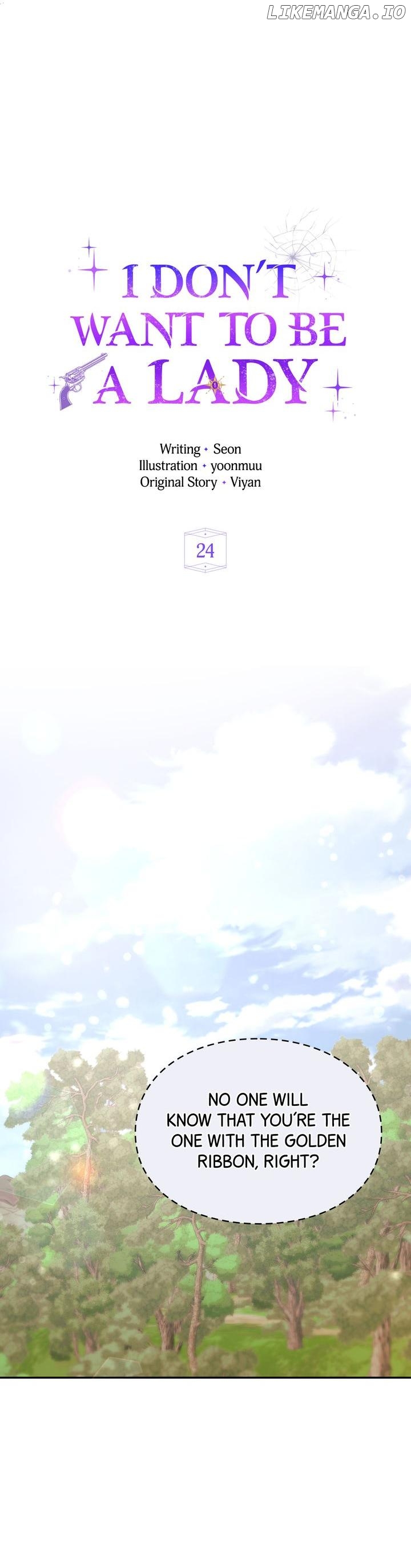 I Don’t Want to Be a Lady Chapter 24 - page 13